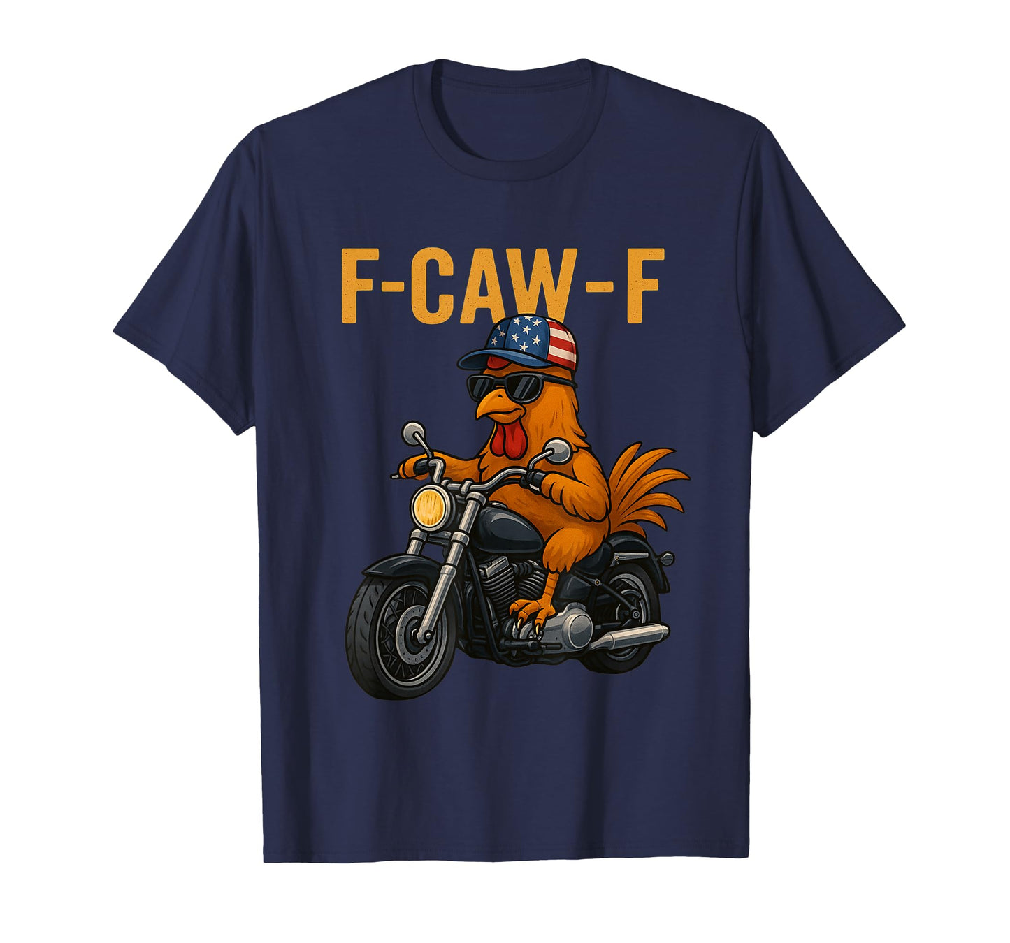 F-Caw-F Funny Chicken Humor Quote Rooster Meme Novelty T-Shirt