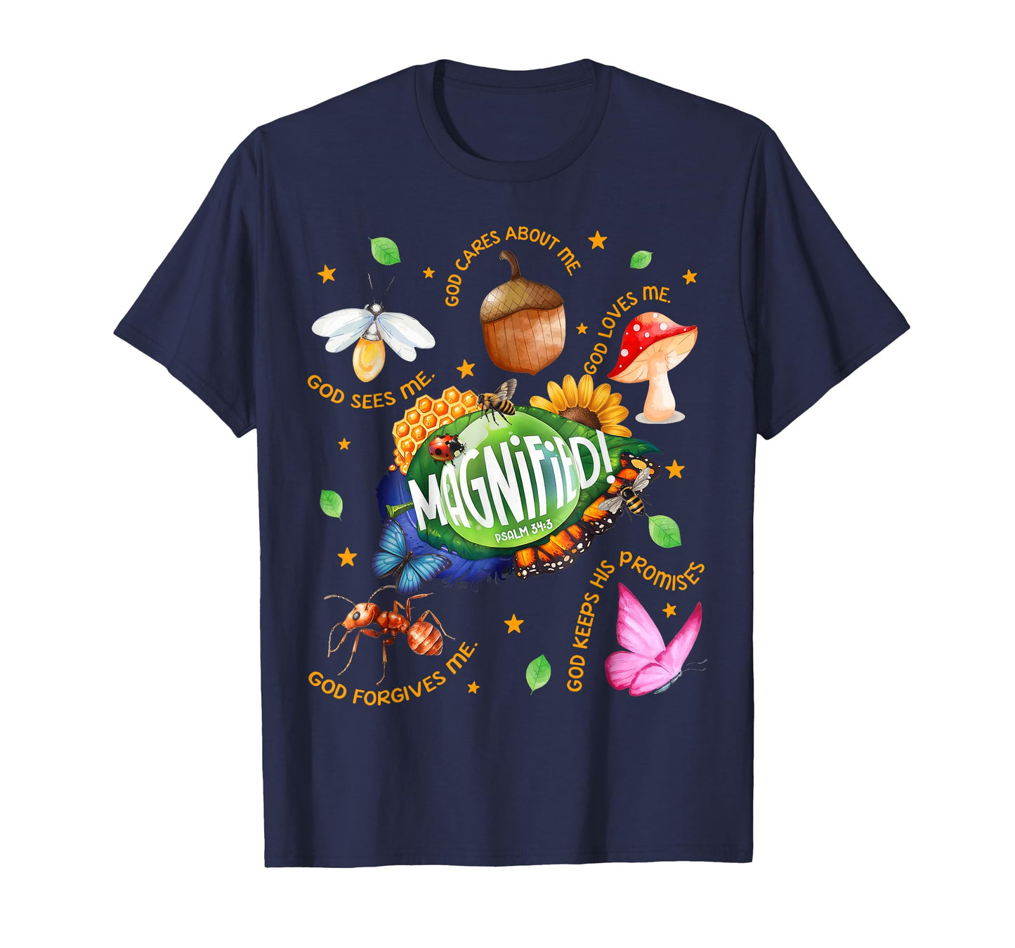 Magnified VBS 2025 Discovering the Bigness of God Christian T-Shirt