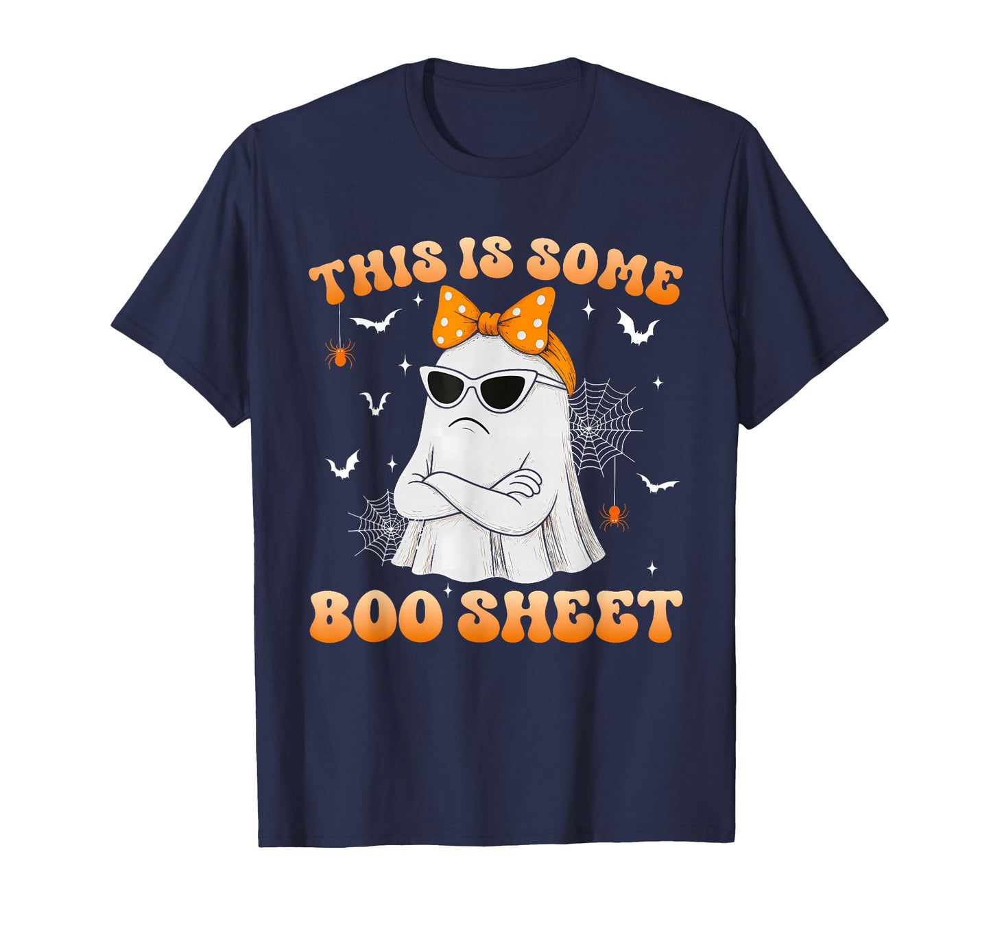 This is Some Boo Sheet Womens Shirt Cute Ghost Halloween T-Shirt