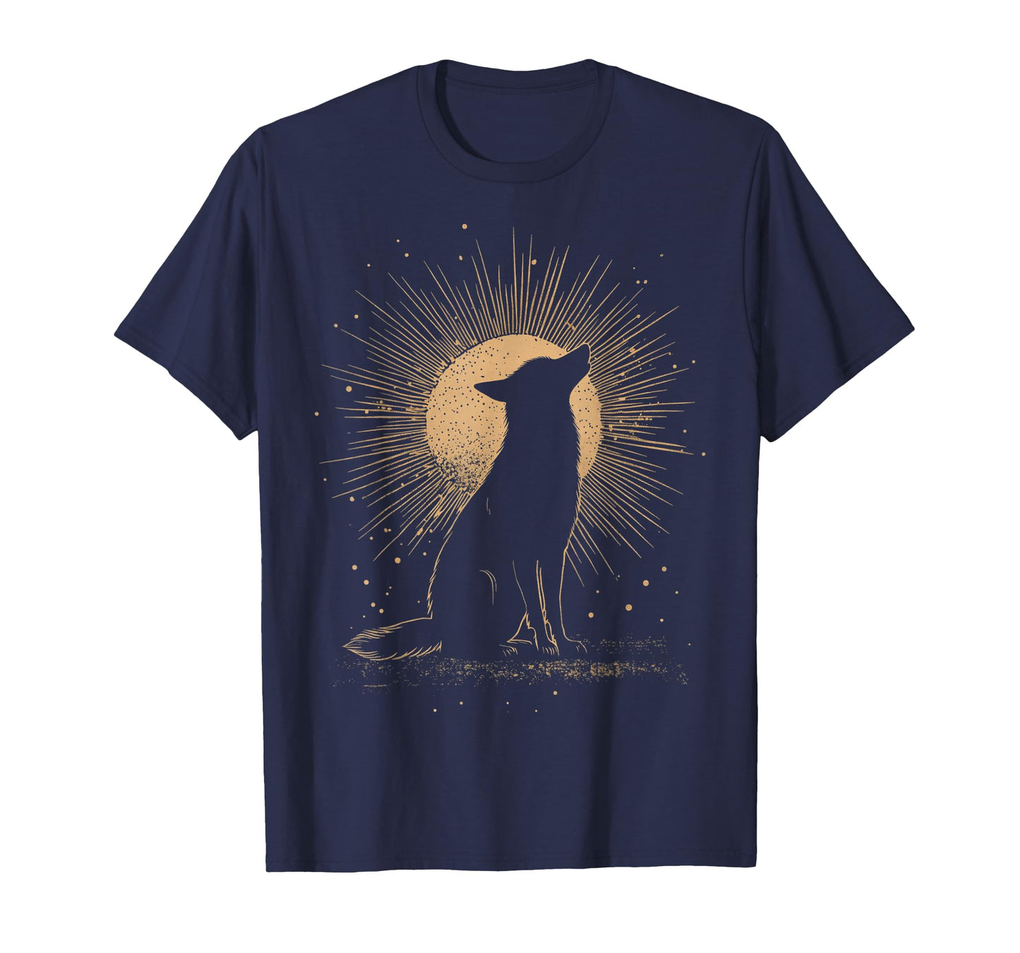 Coyote On T-Shirt