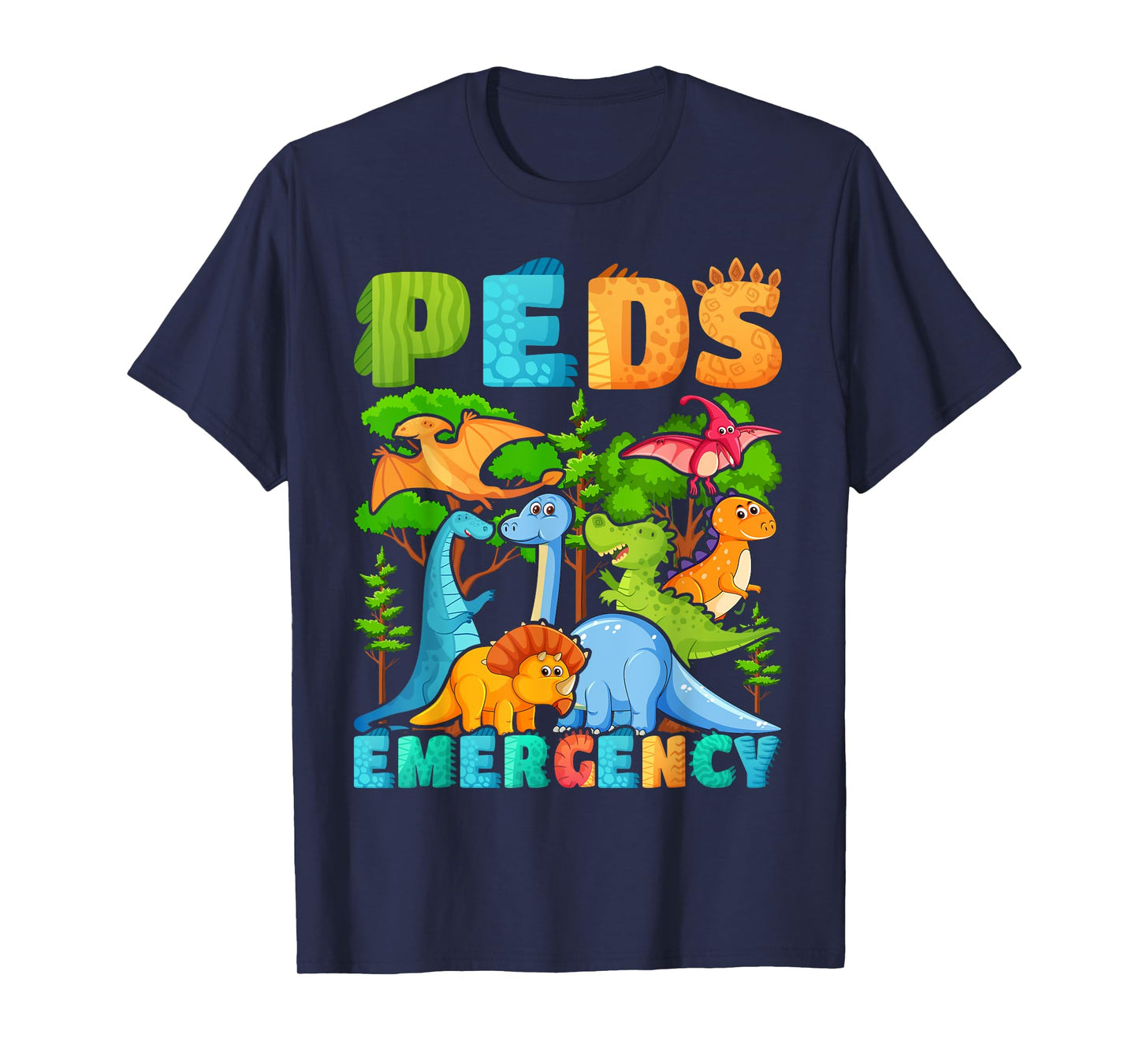Peds Emergency Peds ER Nurse Pediatric Emergency Nurse T-Shirt