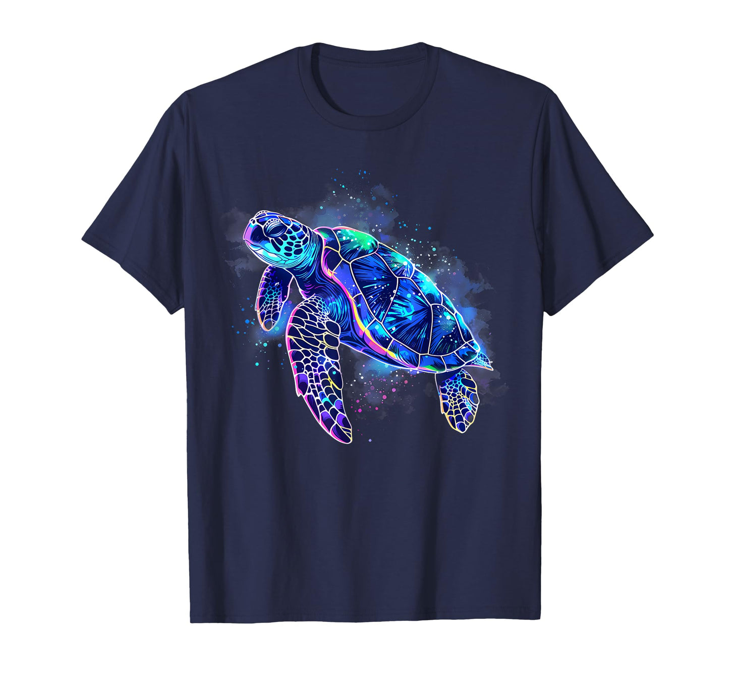 Sea Turtle Sea Ocean Animal Sea Turtle Lover Artwork Motif T-Shirt