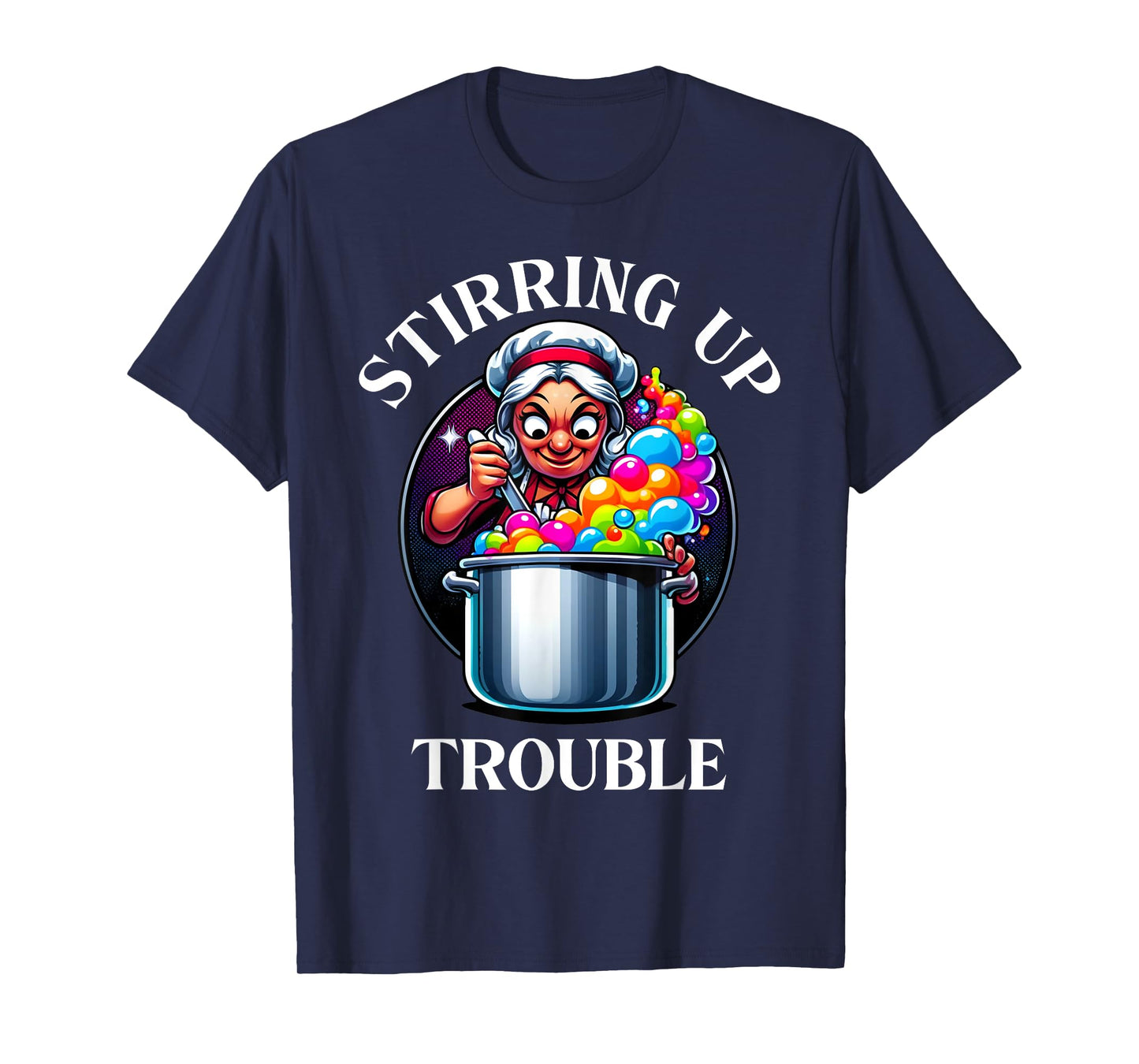 Funny Lunch Lady School Aide Appreciation Graphic T-Shirt