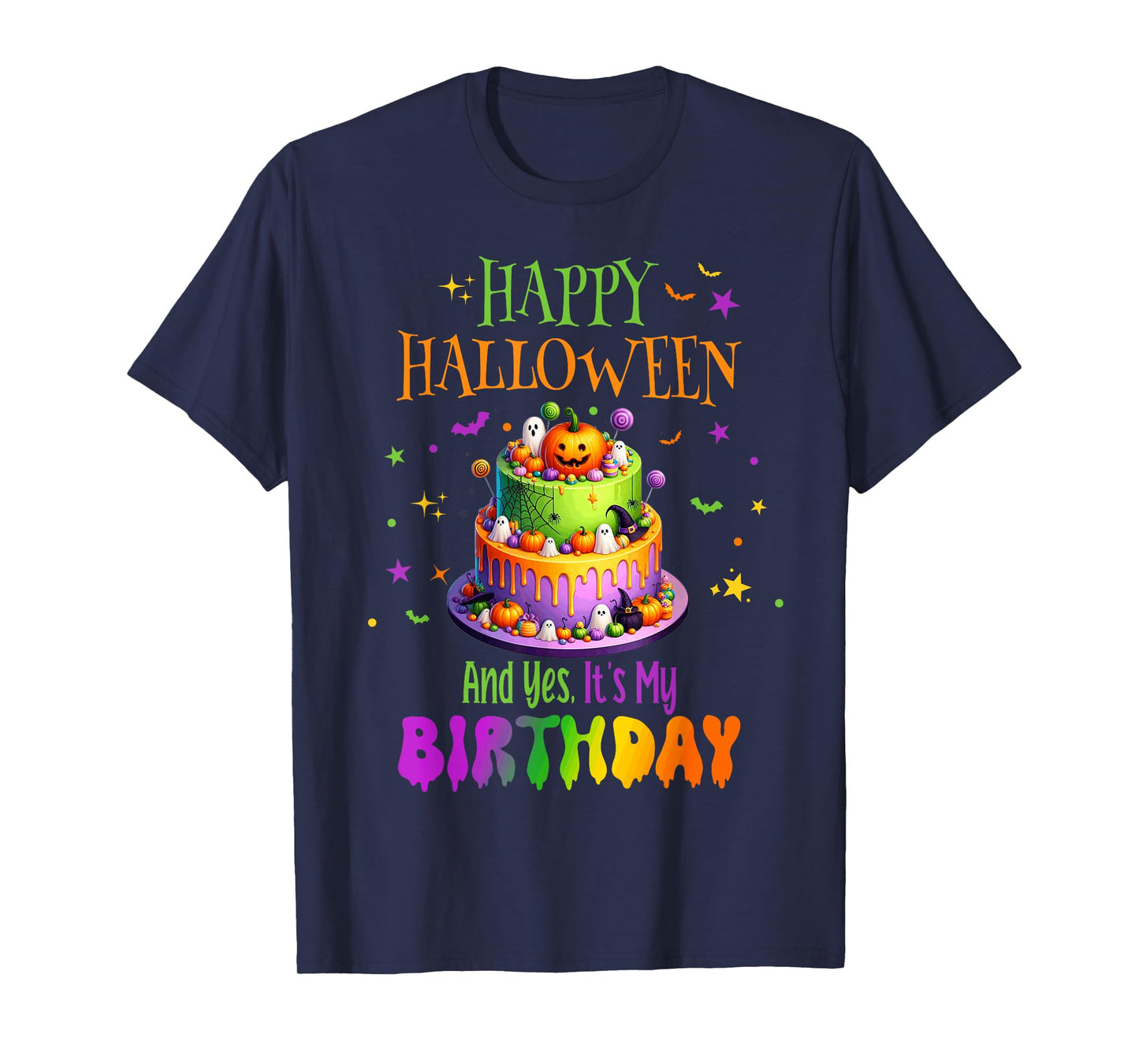 Halloween Skeleton Birthday Boy Party Spooly Girls Bday T-Shirt