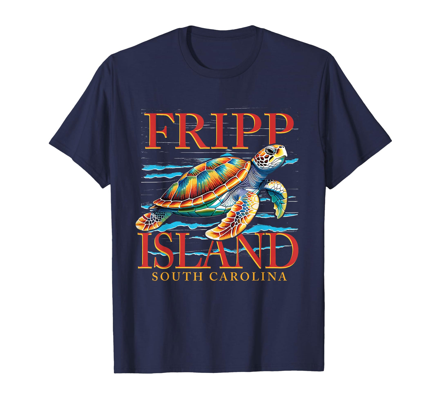 Fripp Island SC Sea Turtle Lover Beach Vacation Gifts T-Shirt