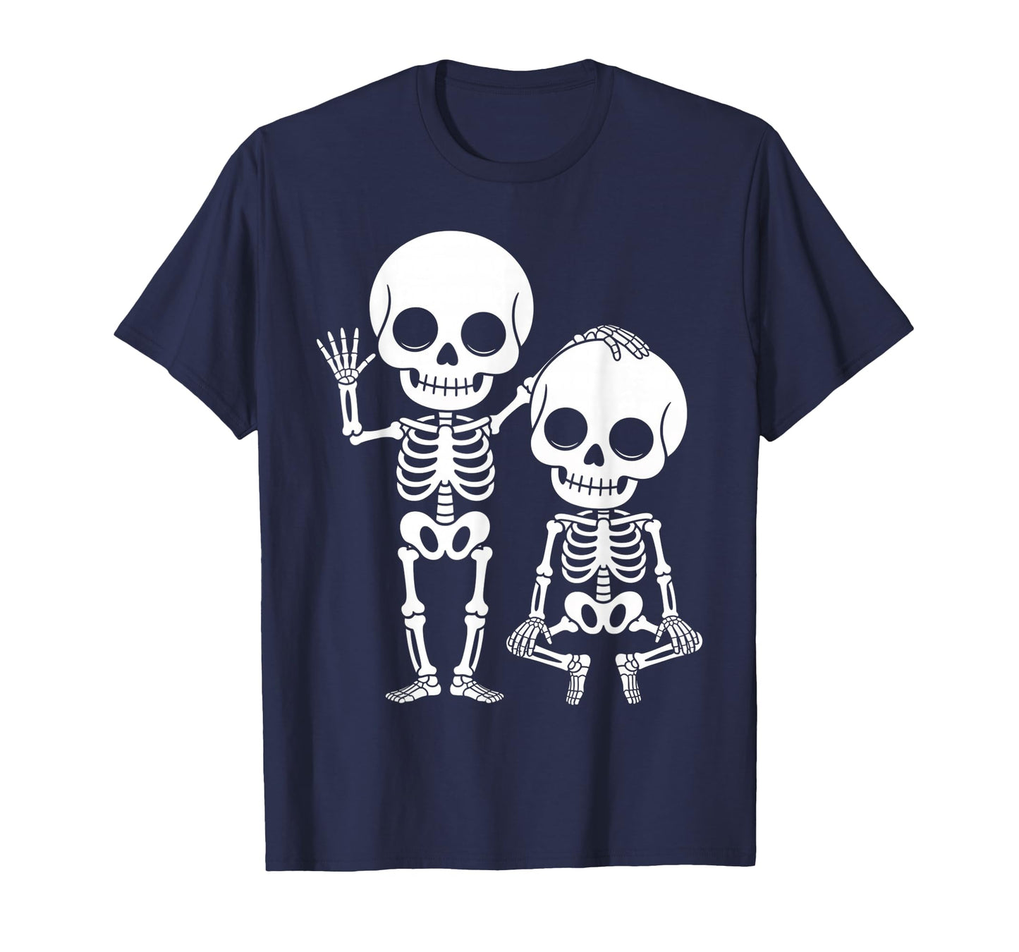 Halloween Party Skeletons Spooky Fun T-Shirt
