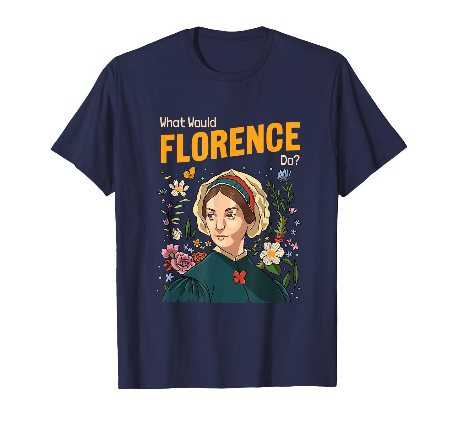 Nurse Florence Nightingale Medical Nursing Medicine Reformer T-Shirt