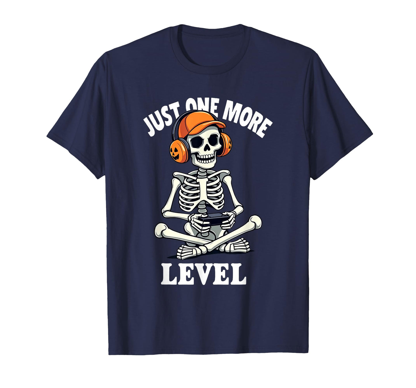 Funny Video Game Halloween Skeleton Gamer Costume Men Boys T-Shirt