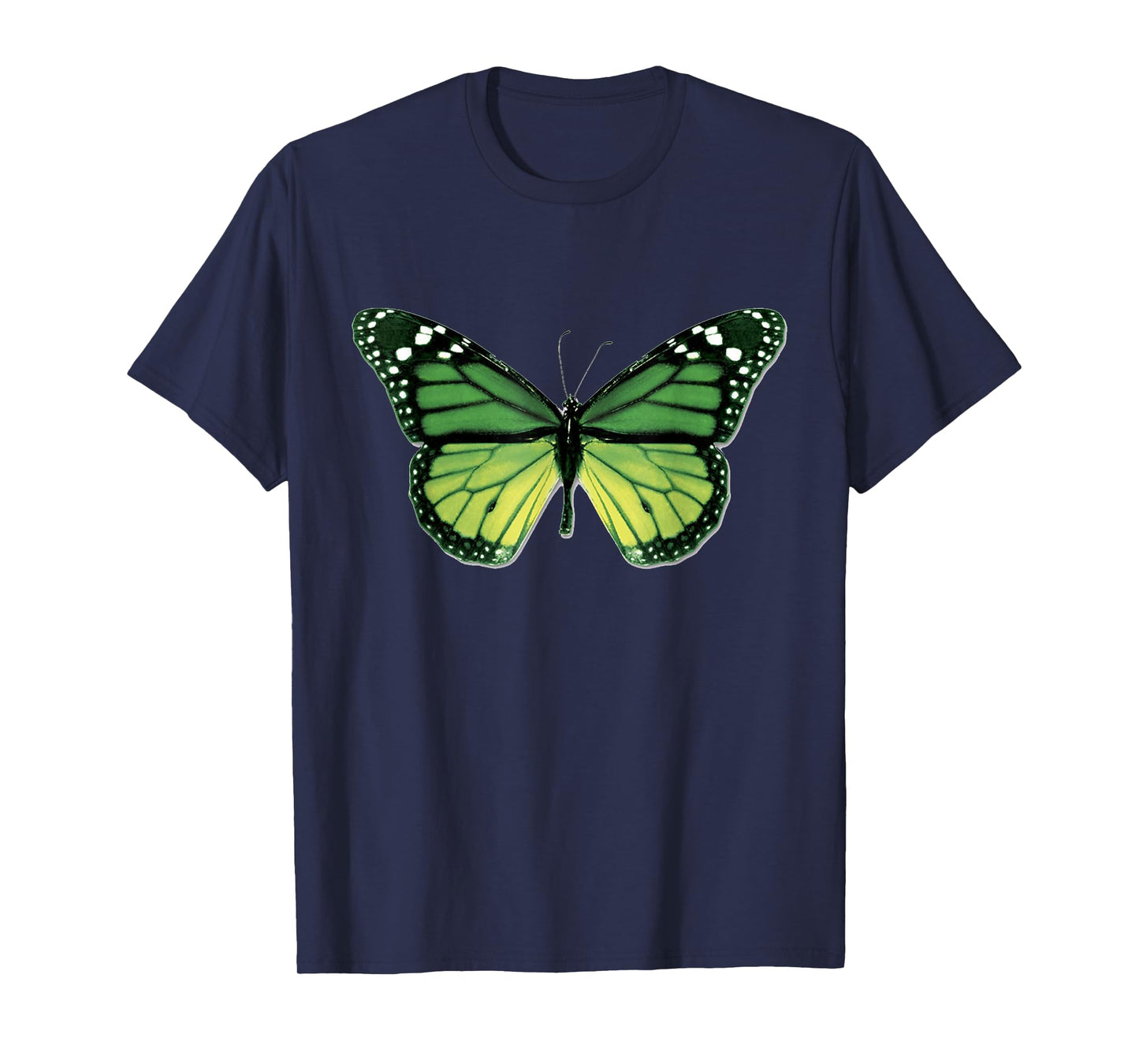 Awesome Green Butterfly T-Shirt - Mens & Womens Sizes T-Shirt