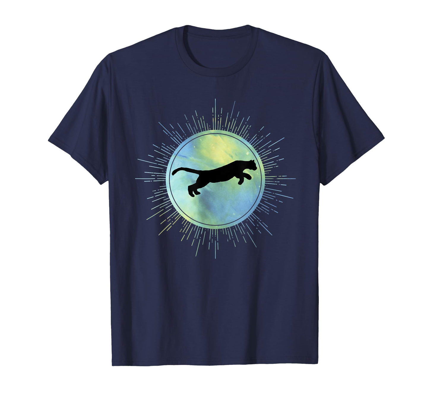 Hazy Sky Jumping Puma T-Shirt