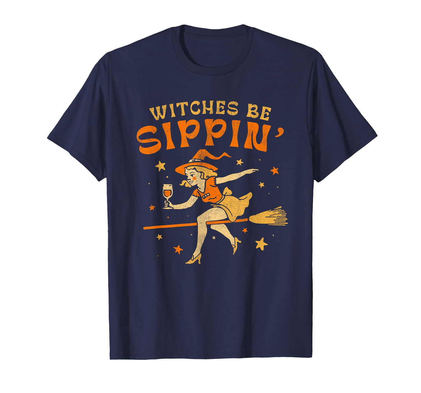 Witches Be Sippin' Halloween Holiday Spooky T-Shirt