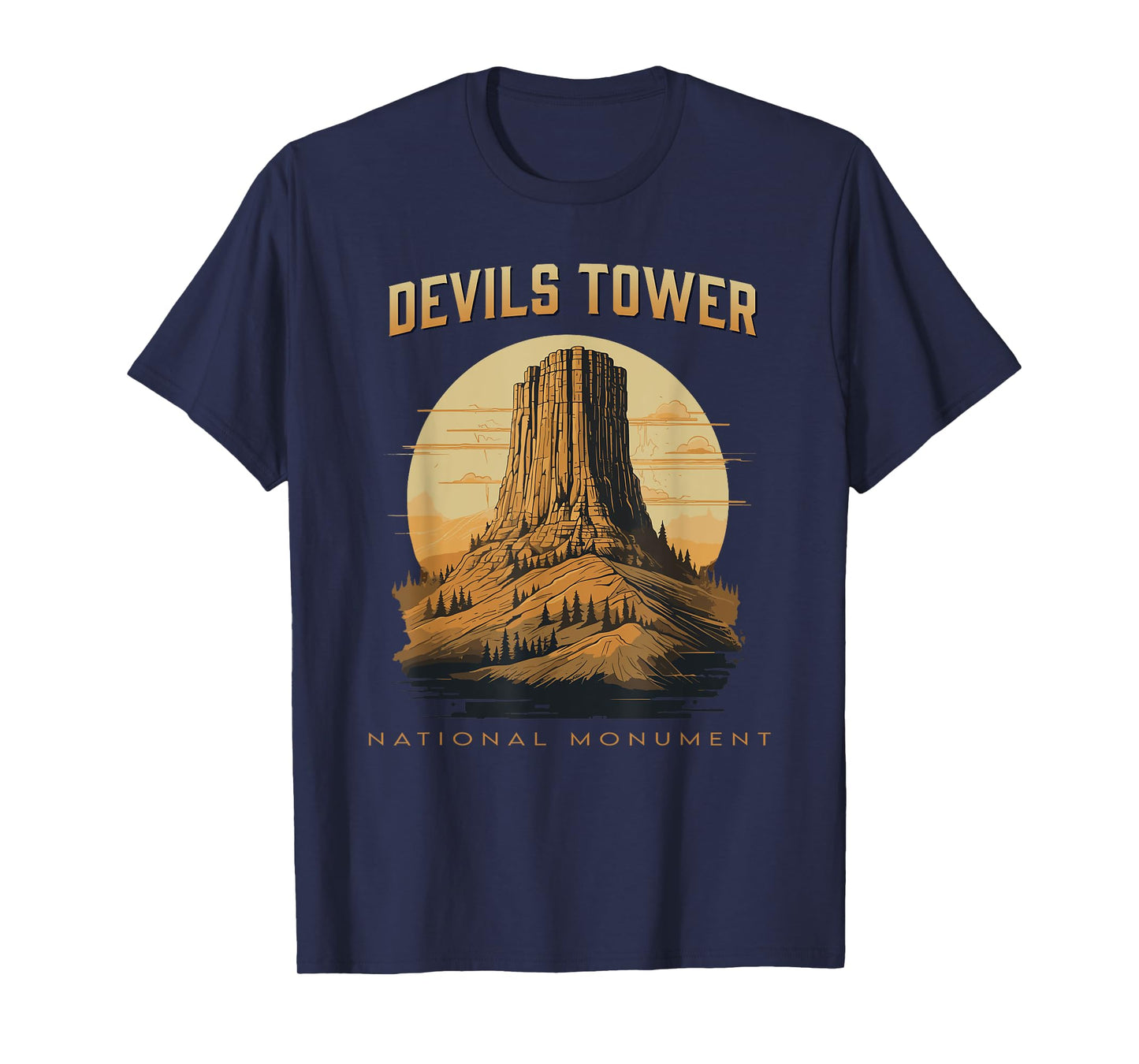 Devils Tower National Monument Wyoming T-Shirt