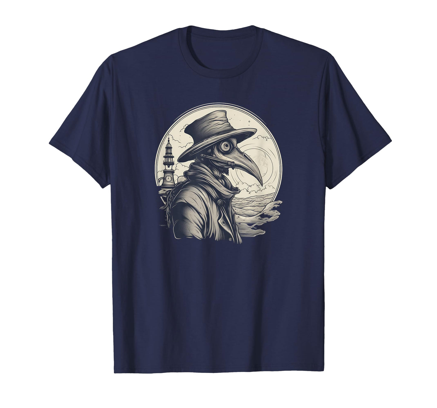 Funny Plague Doctor cool Grunge Style leeches medical T-Shirt