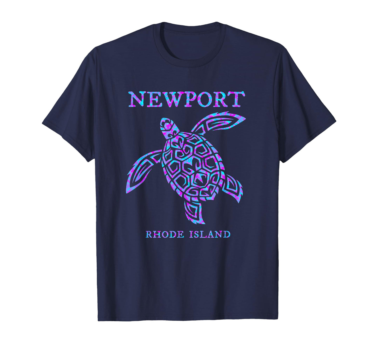 Newport Rhode Island Sea Turtle Boys Girls Womens Souvenir T-Shirt