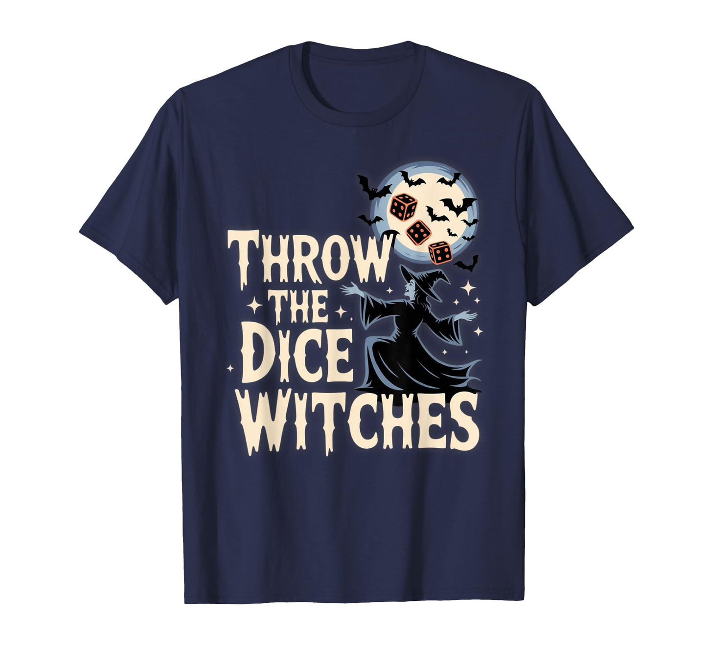 Throw The Dice Witches Bunco Party T-Shirt