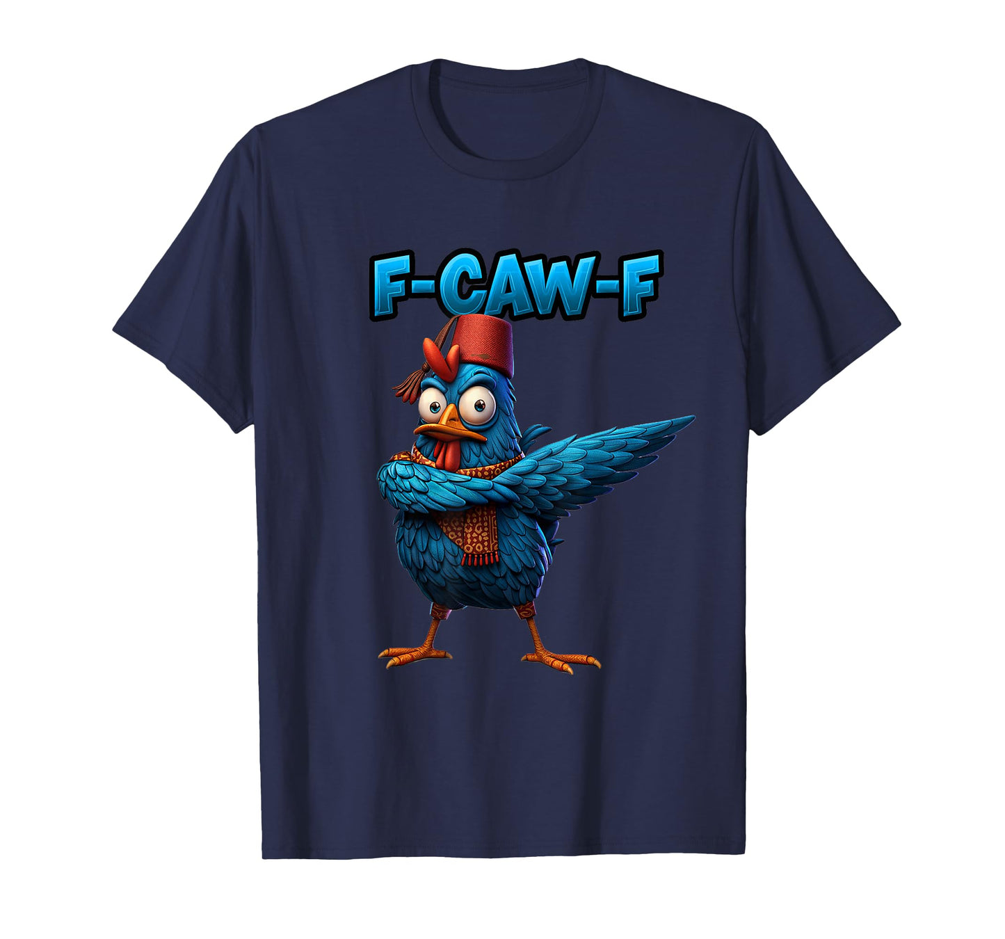 Funny F-Awk-F Chicken Dabbing FCAWF Chicken Dab Rooster T-Shirt