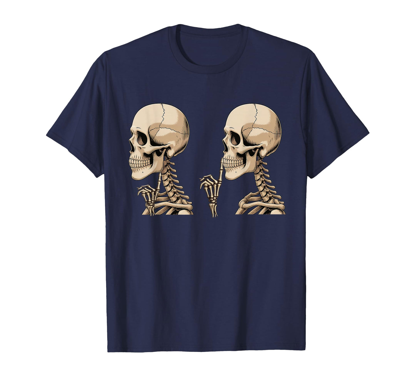Funny Skeleton jaw Meme T-Shirt