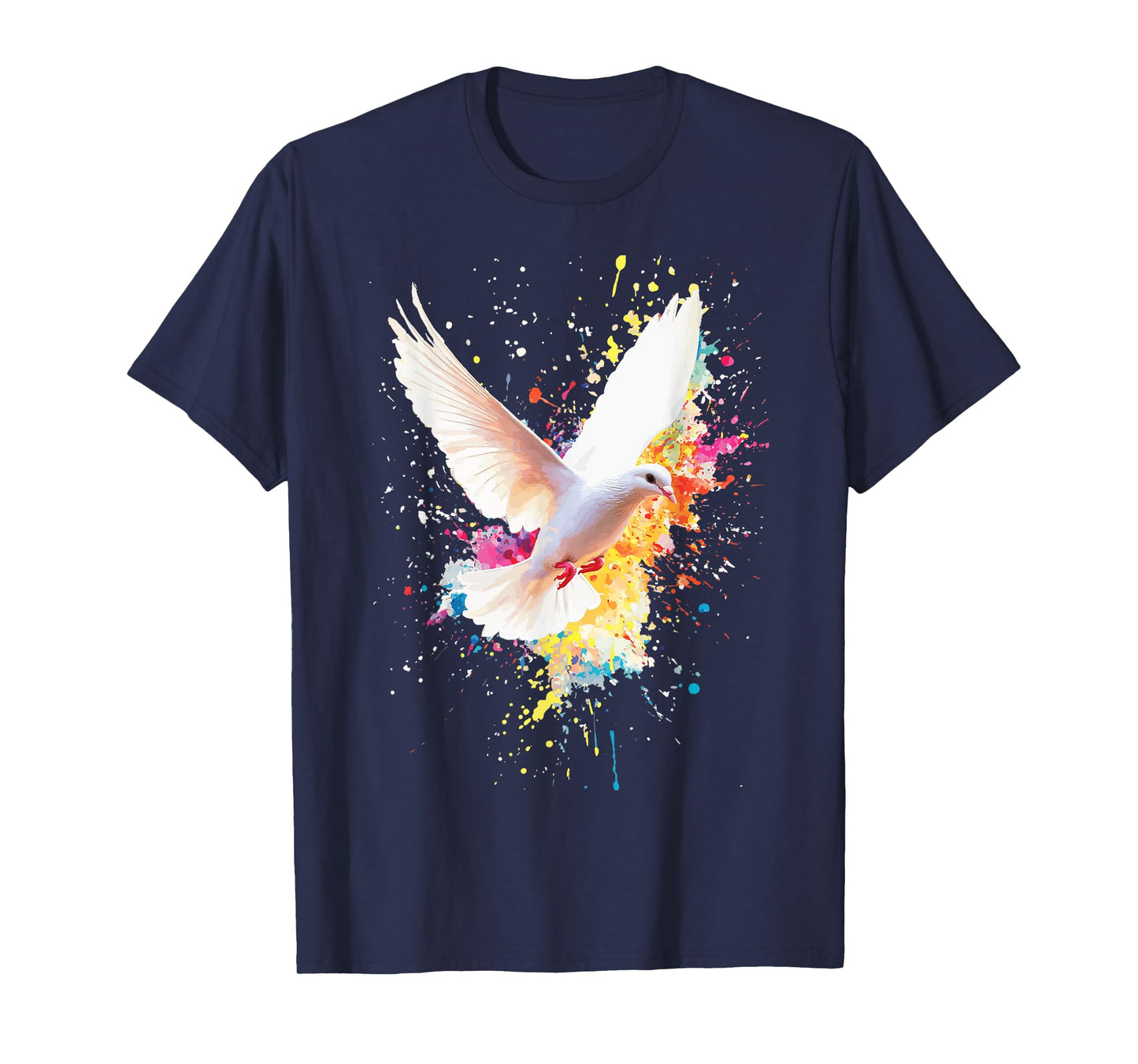 White Dove Watercolor T-Shirt