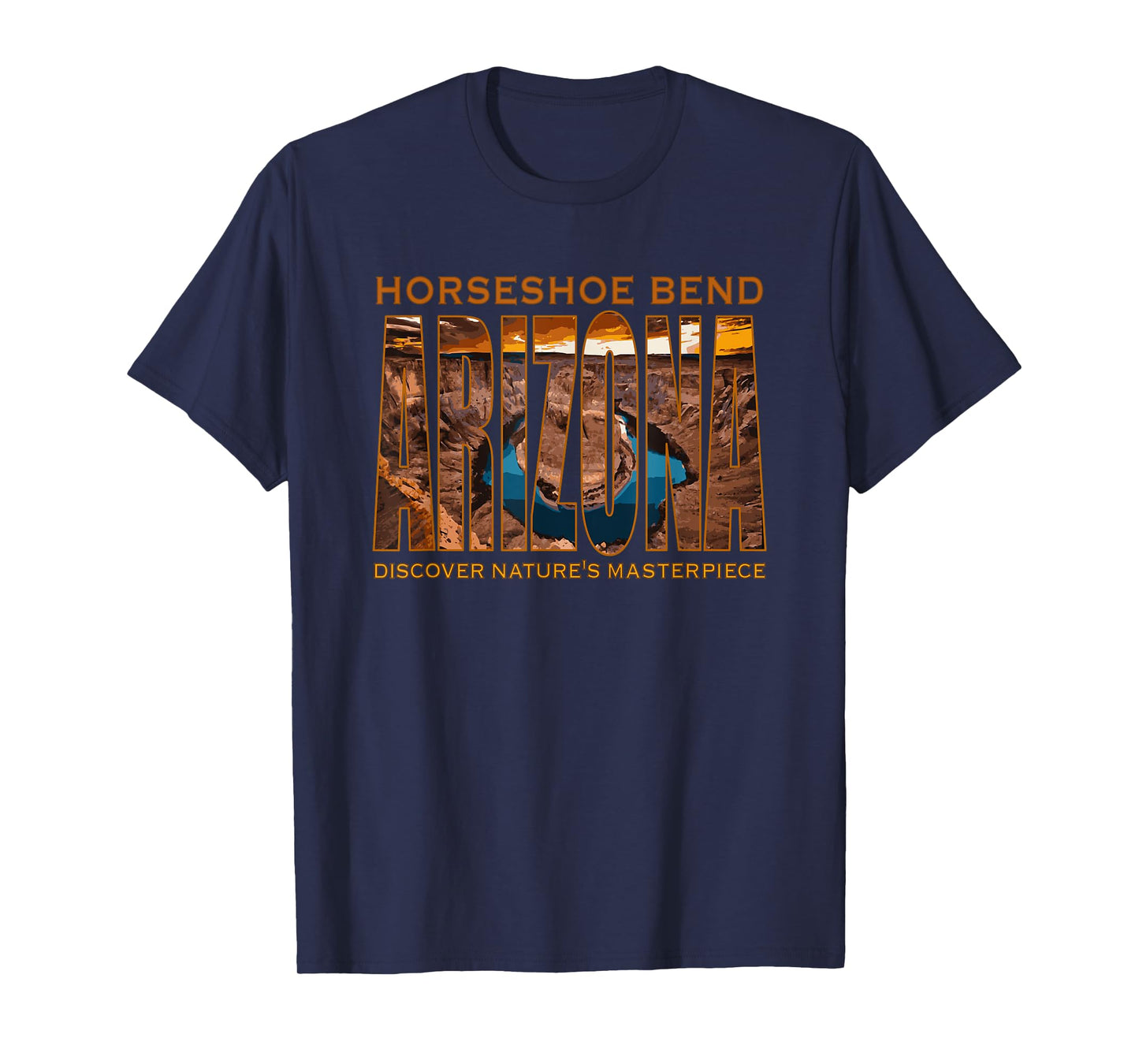Horseshoe Bend Arizona Desert Hiking RV Travel Family Trip T-Shirt