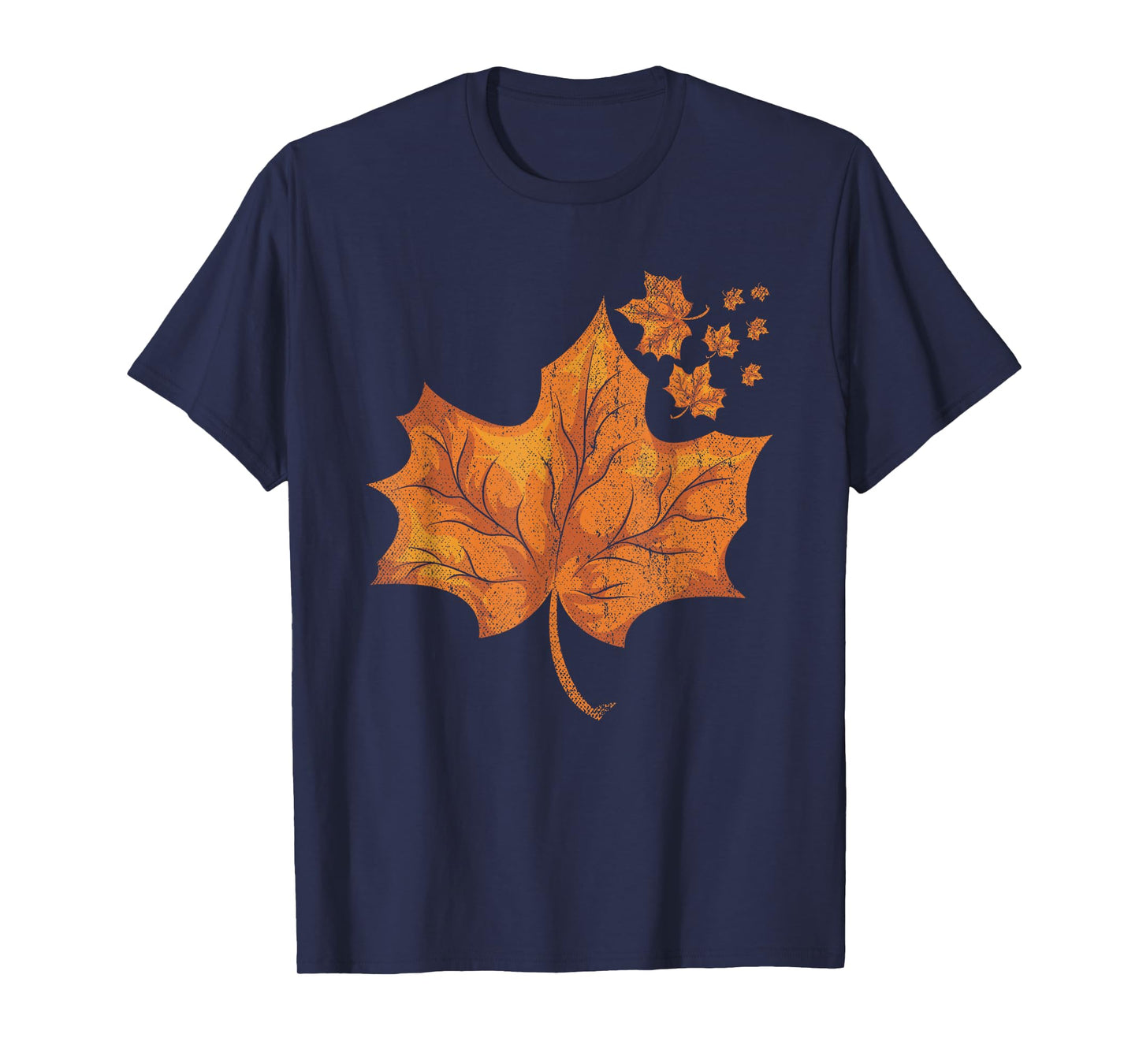 Colorful Autumn Maple Leaf Forest Thanksgiving Fall T-Shirt