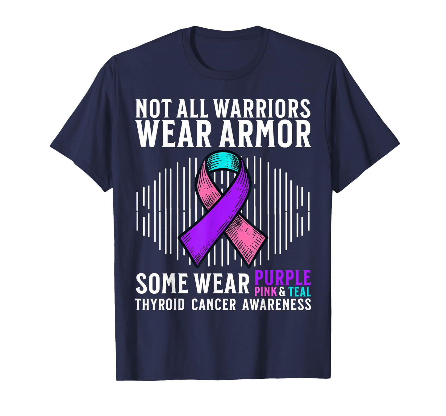 Support Thyroid Cancer Awareness Tee, Thyroid Cancer Gifts T-Shirt