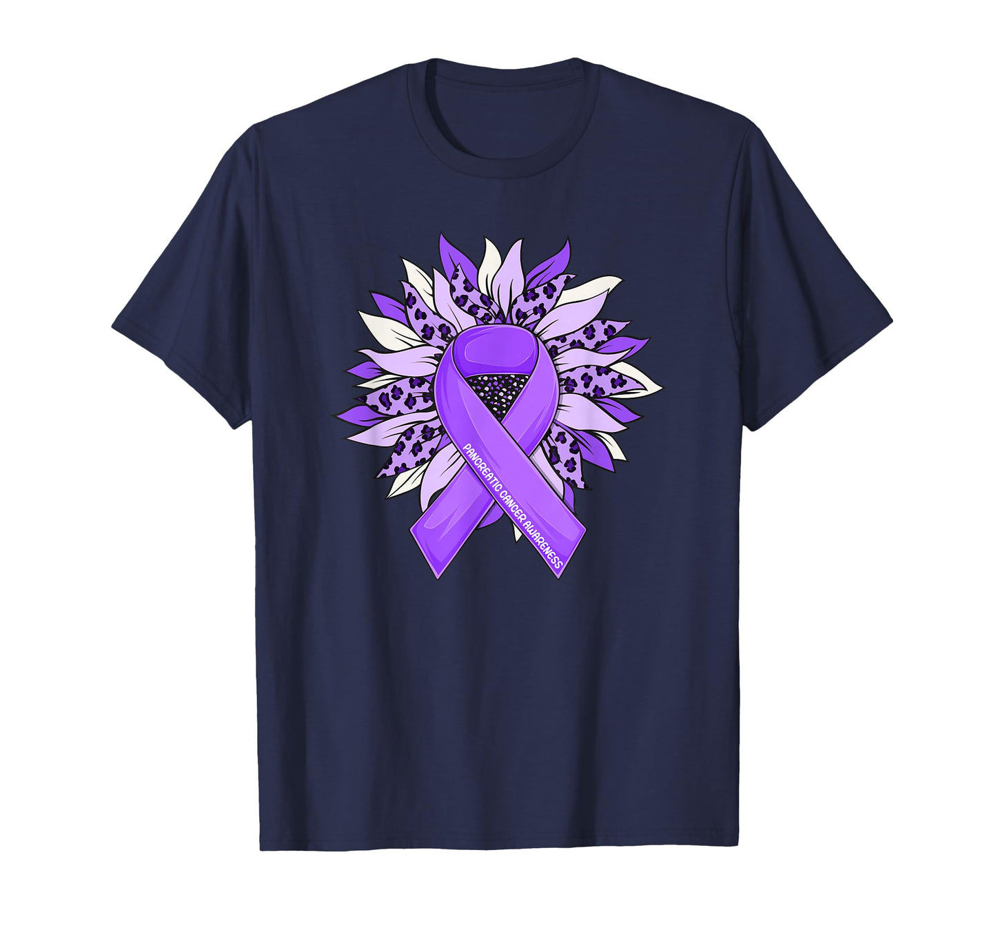 Pancreatic Cancer Sunflower Pancreatic Cancer Awareness T-Shirt