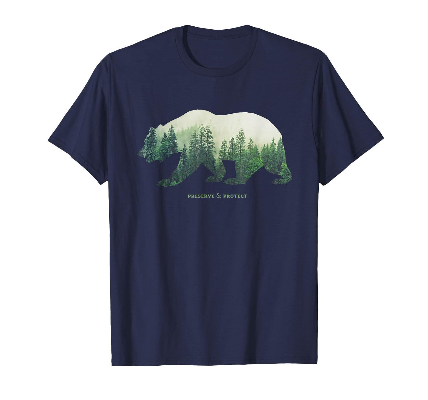 Preserve & Protect T-Shirt Vintage National Park Bear Shirt T-Shirt