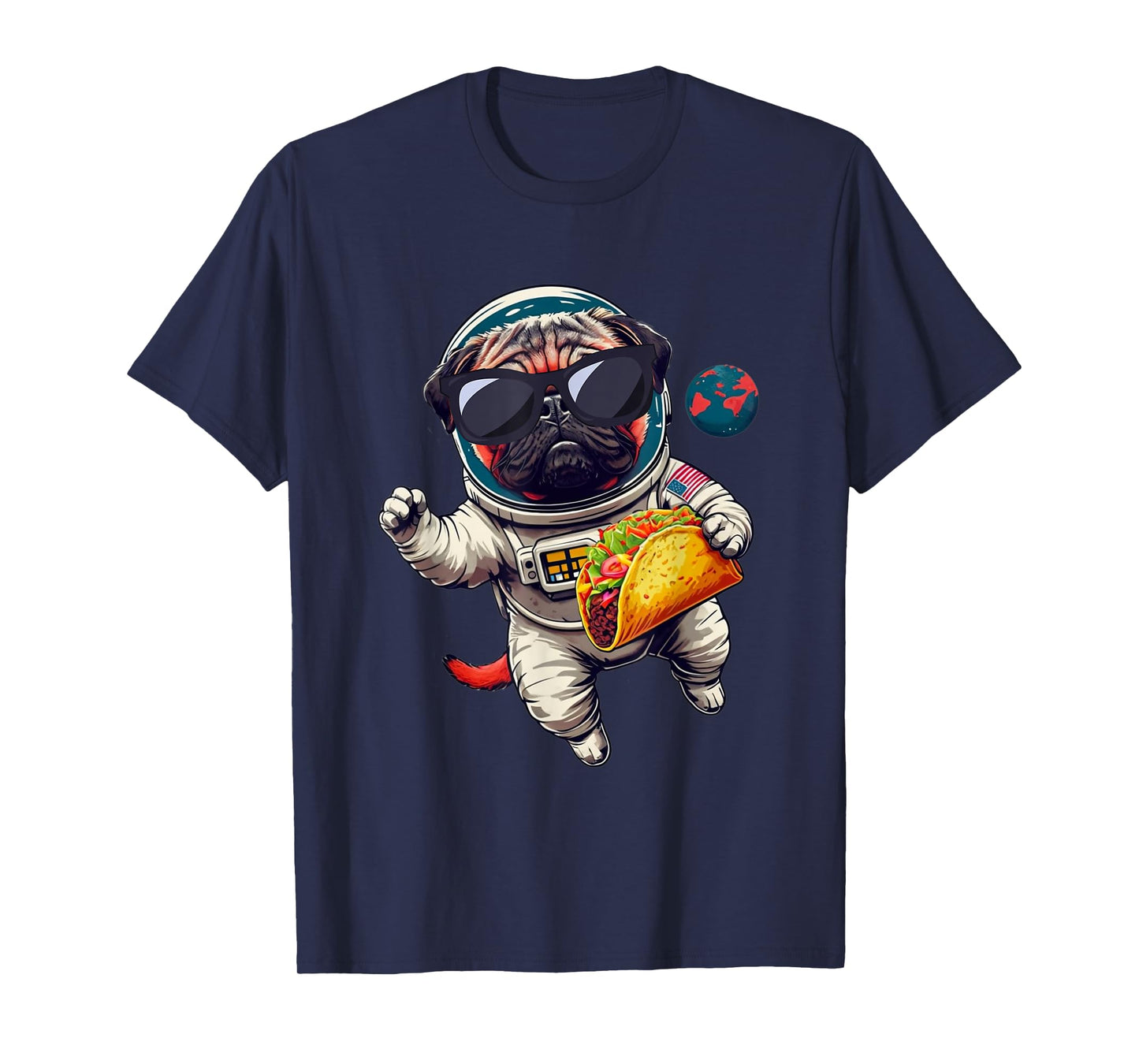 Funny Pug Art For Men Women Kids Animals Dog Lover T-Shirt