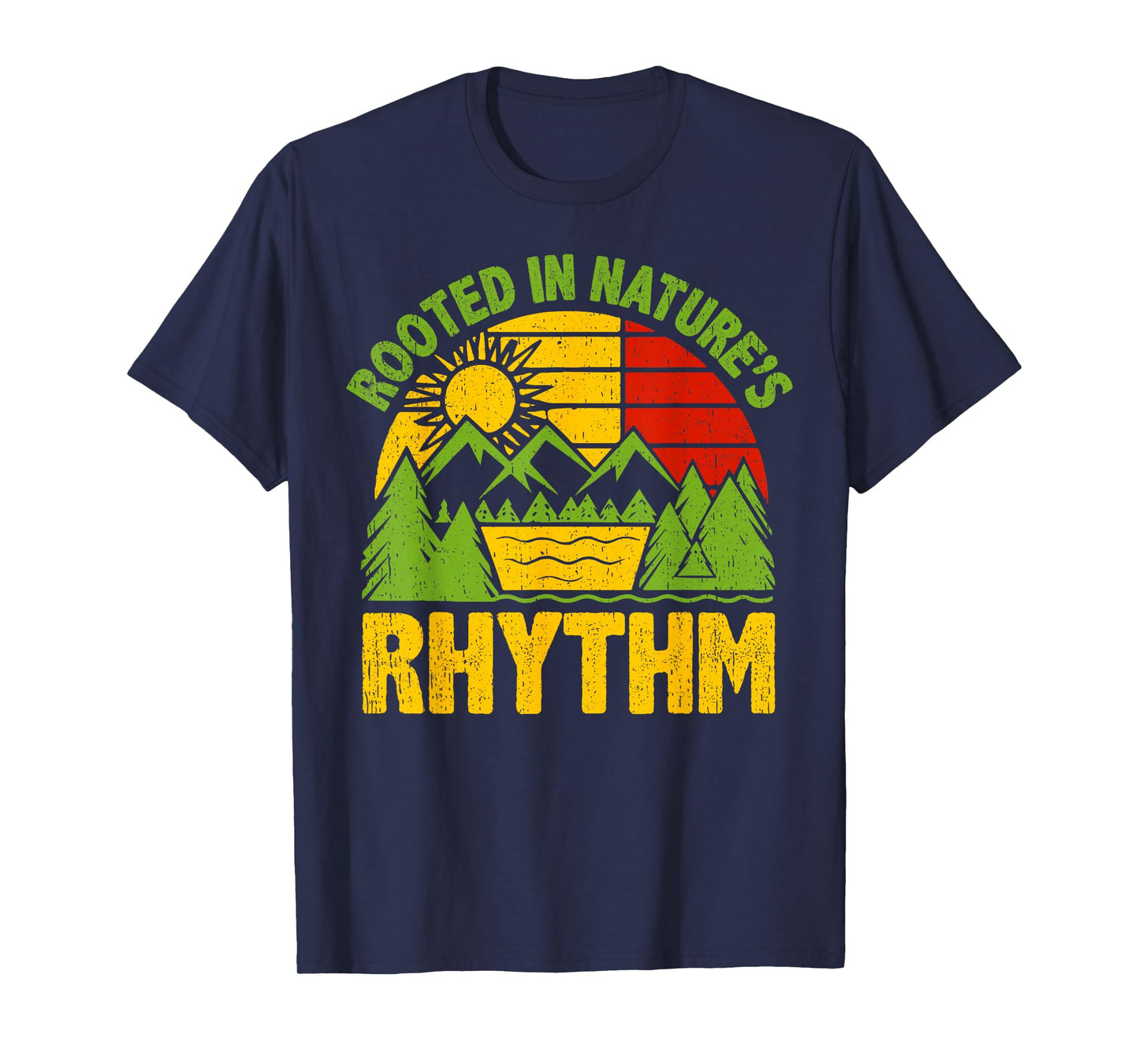 Rooted in Nature’s Rhythm – Hiking Life Design T-Shirt