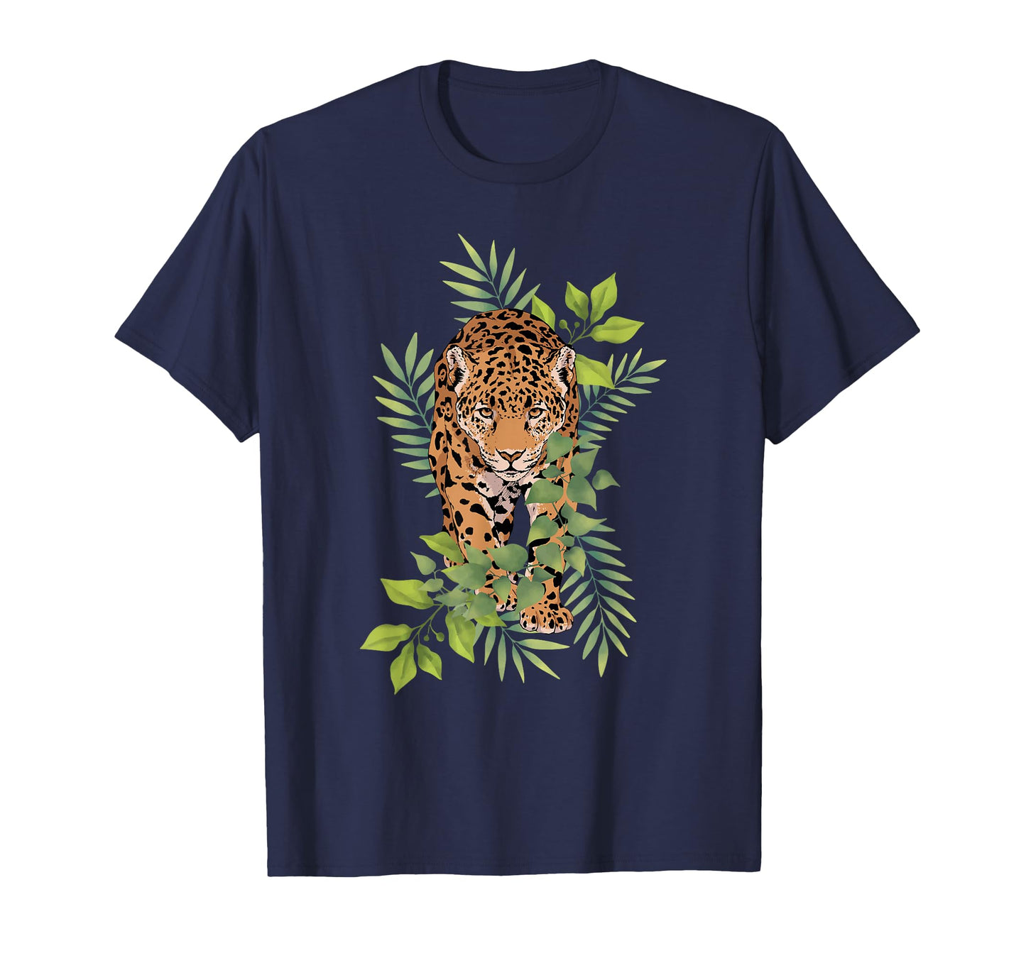 Wild Jaguar Jungle Nature for Cat Lover T-Shirt