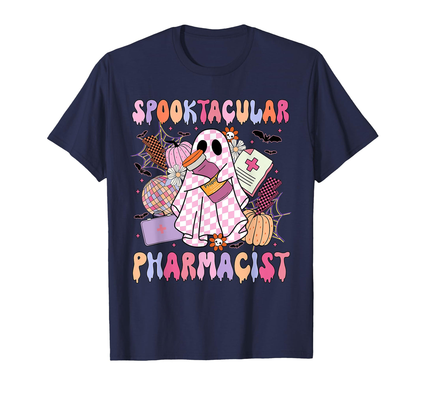 Spooktacular Pharmacist Spooky Halloween Pharmacy Week T-Shirt
