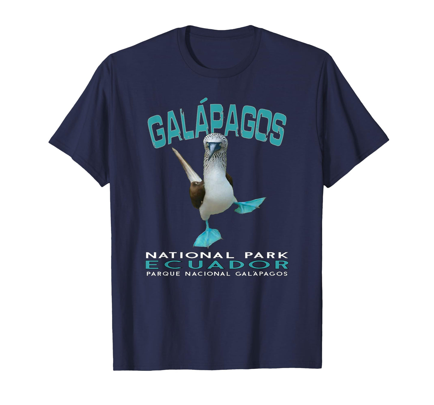 Galapagos National Park Ecuador Blue Footed Boobies Keepsake T-Shirt