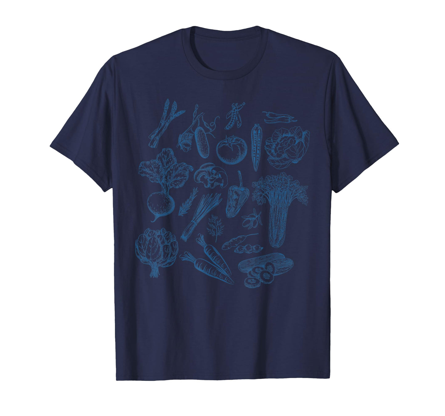 Vintage 90s Tattoo Gardening Vegetable Veggie Lovers T-Shirt