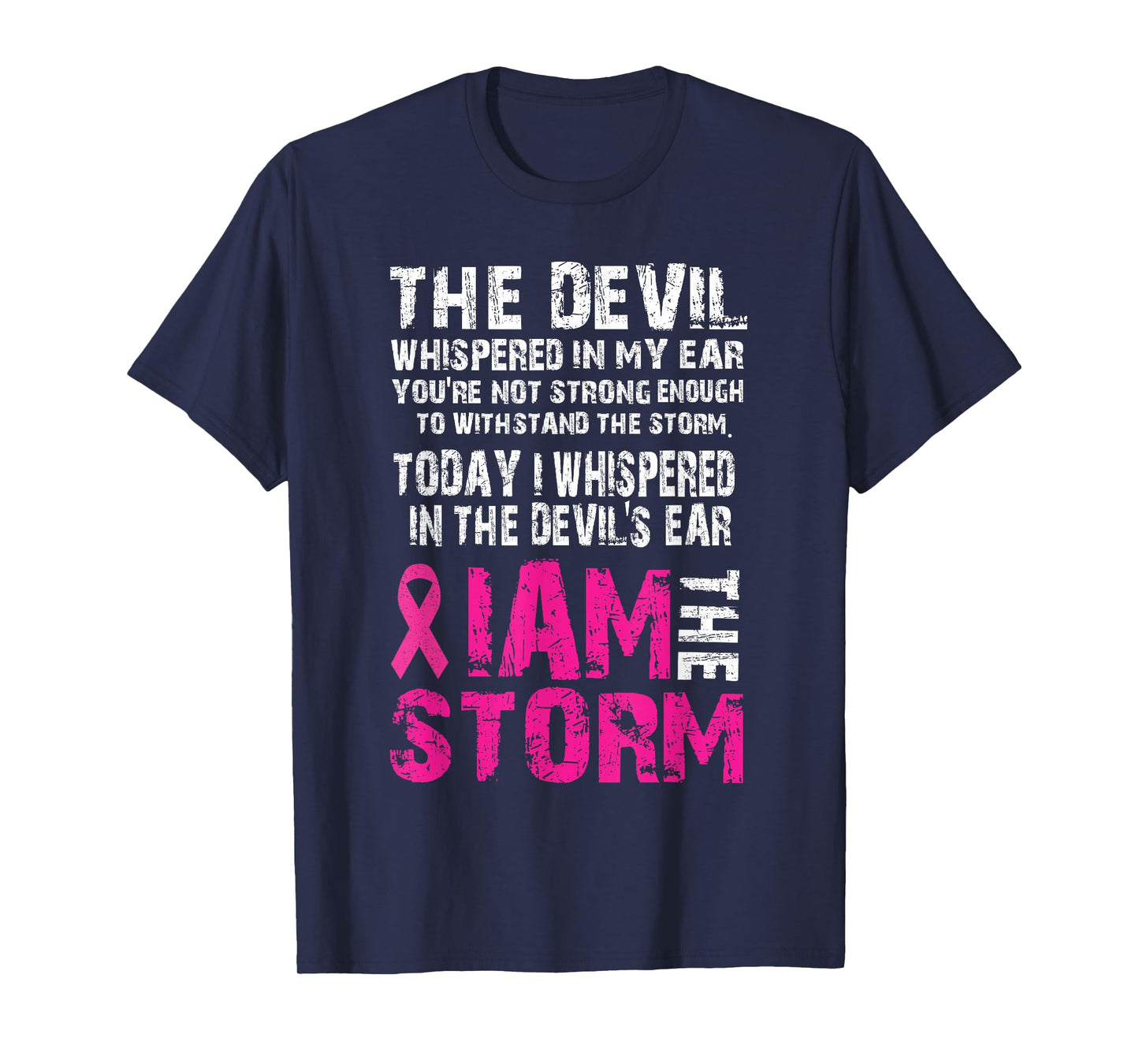 I am the storm Breast cancer awareness T-Shirt