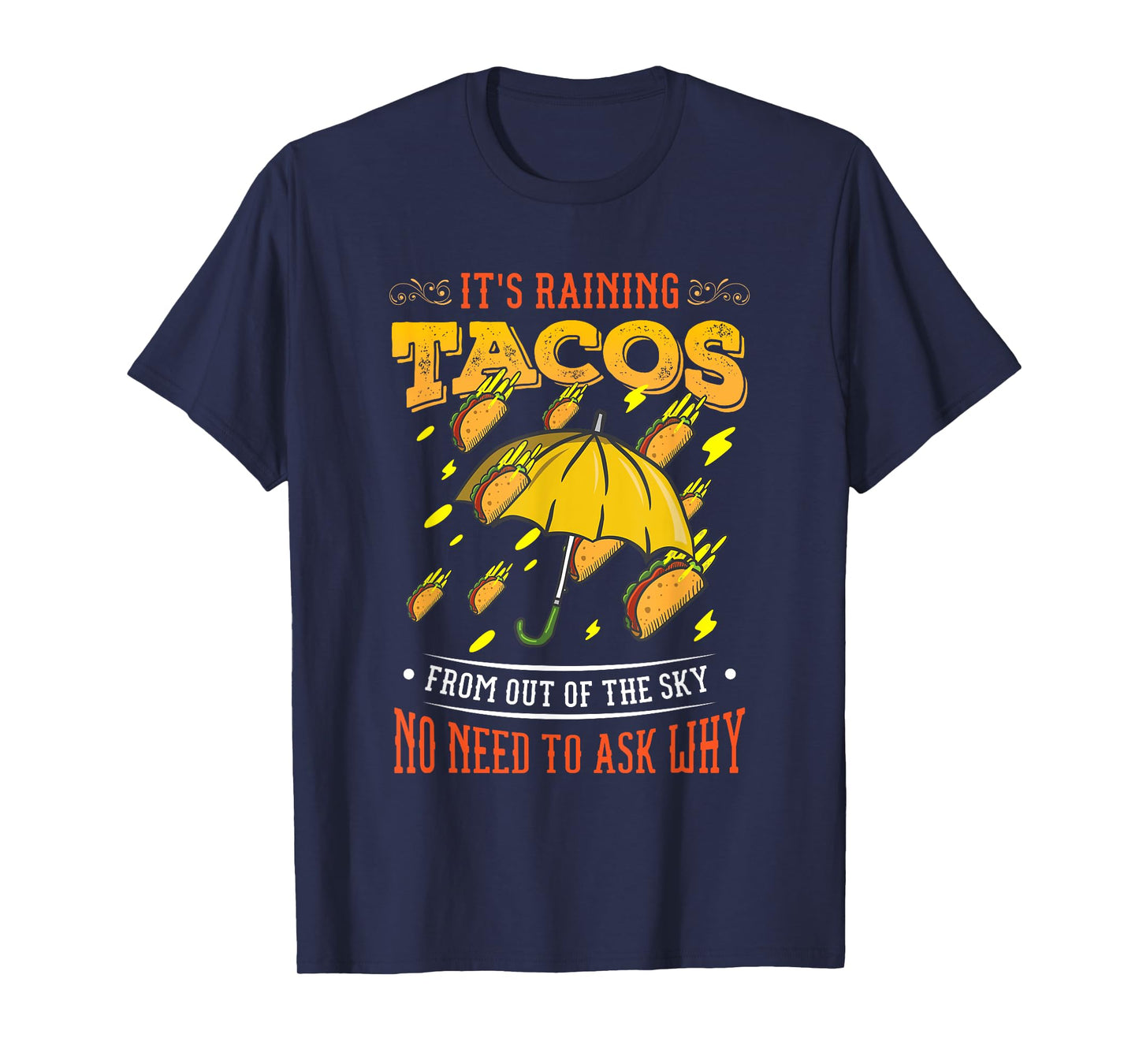It's Raining Tacos Funny Taco Kids Girls Boys Gift T-Shirt