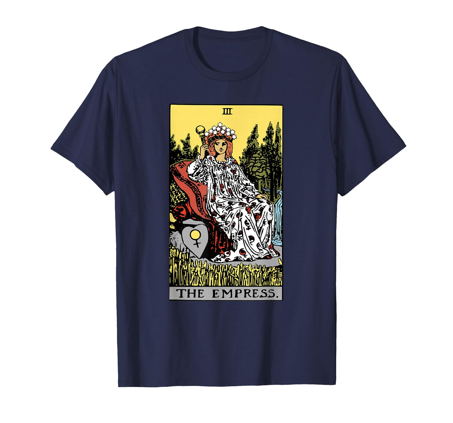 The Empress Tarot Card Rider Waite T-Shirt