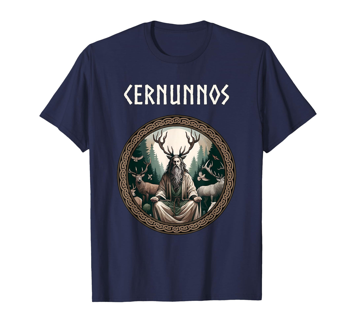 Cernunnos Celtic God of the Wilds Celtic Mythology T-Shirt