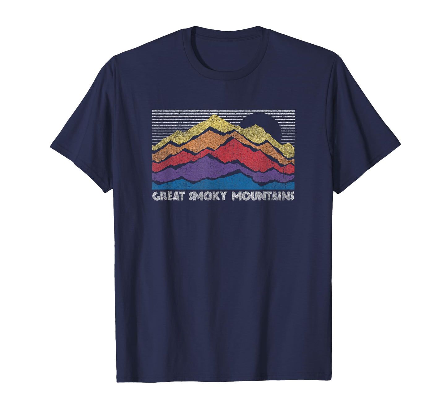Great Smoky Mountains National Park Vintage Horizon T-Shirt