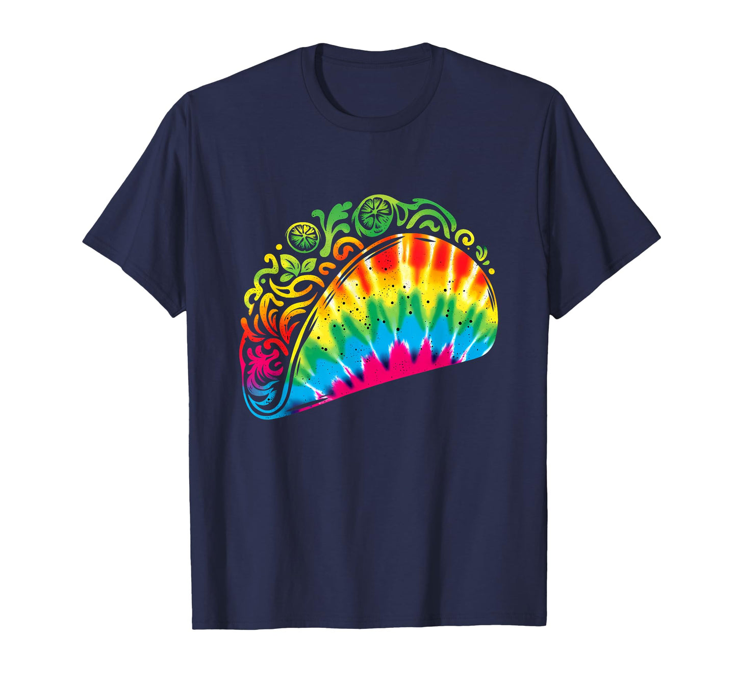 Taco Tie Dye Design , Hispanic Heritage Month Cinco De Mayo T-Shirt