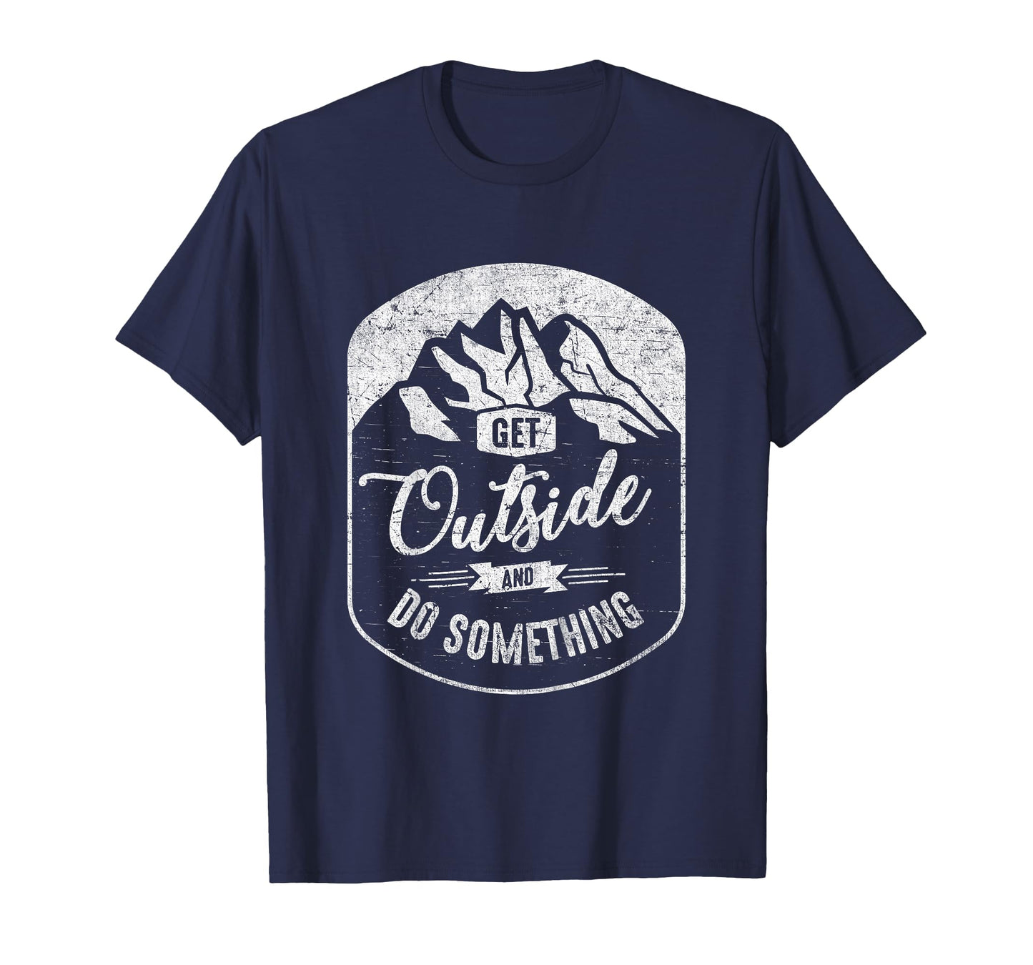 Kids Get Outside And Do Something T-shirt Boys Girls Camping Park