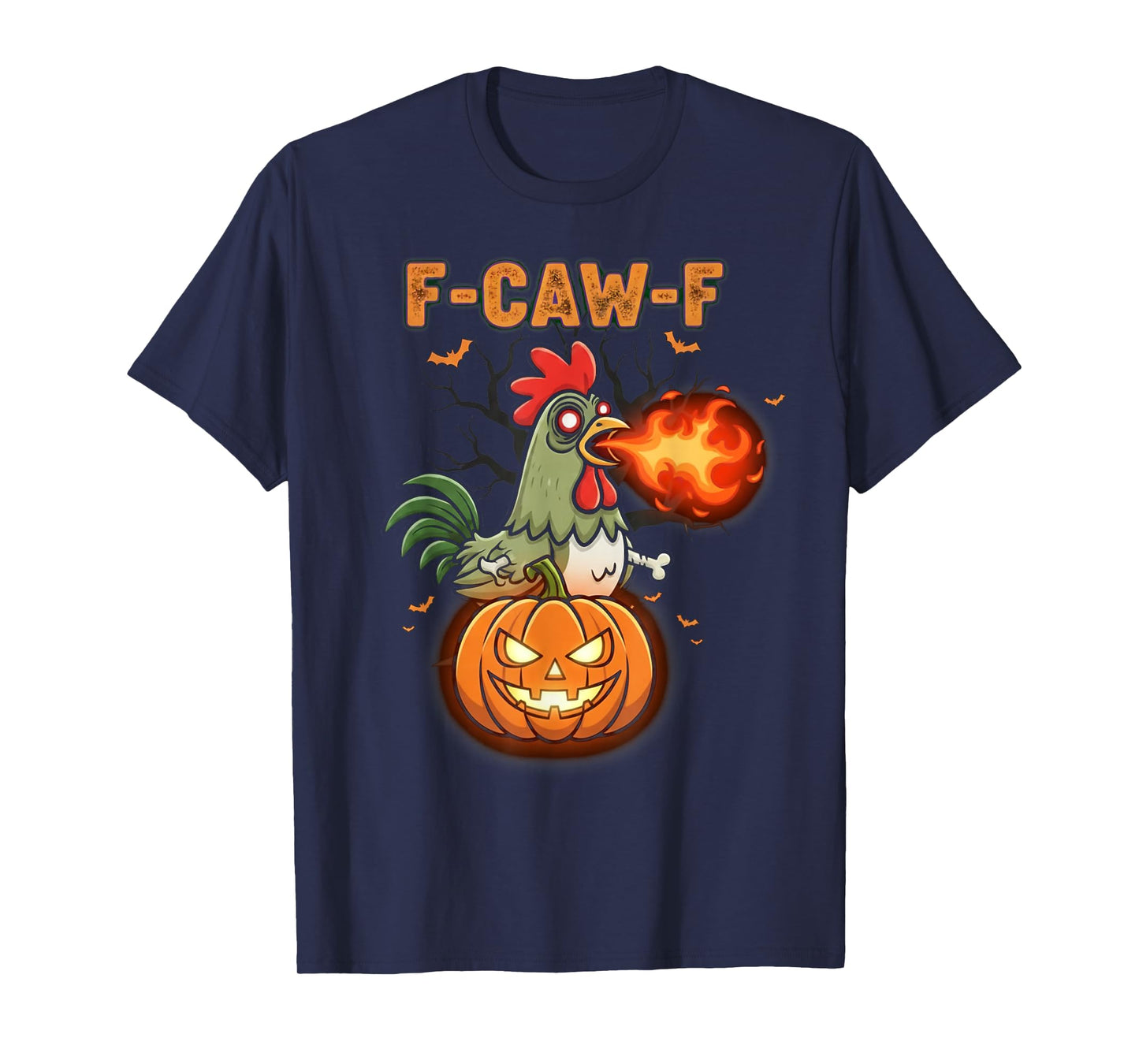 f caw f Chicken Shirt Funny Halloween Costume 2025 Men Woman T-Shirt