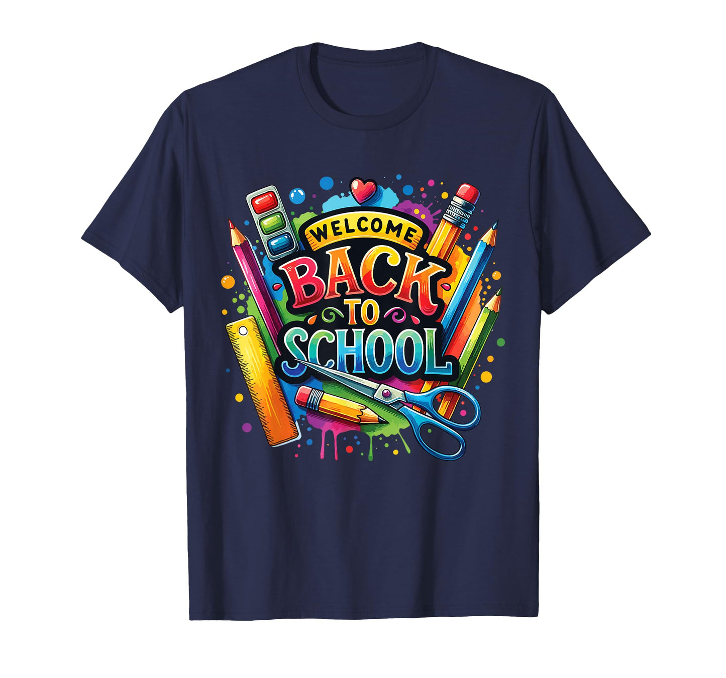 Welcome Back To School First Day of School Teachers kids T-Shirt