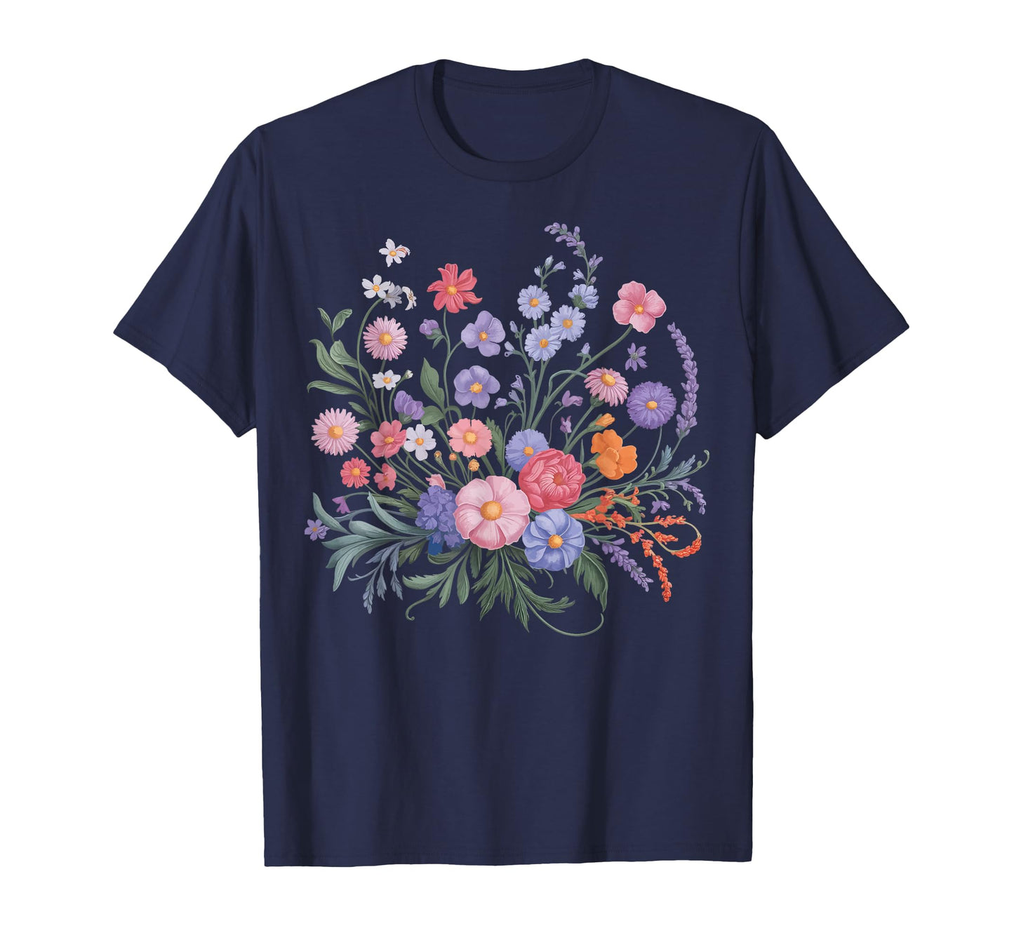 Wildflowers Nature Flowers Floral T-Shirt