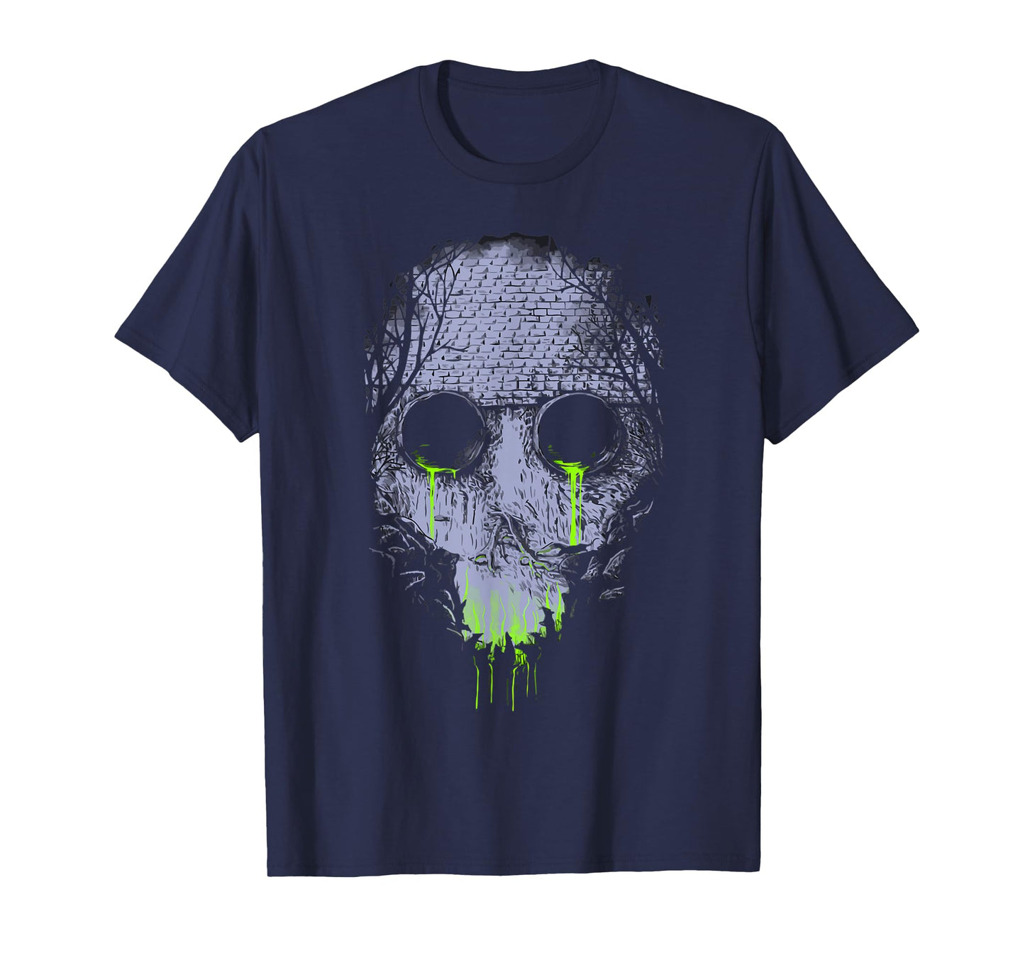I Love Toxic Skull Waste Protect nature T-Shirt