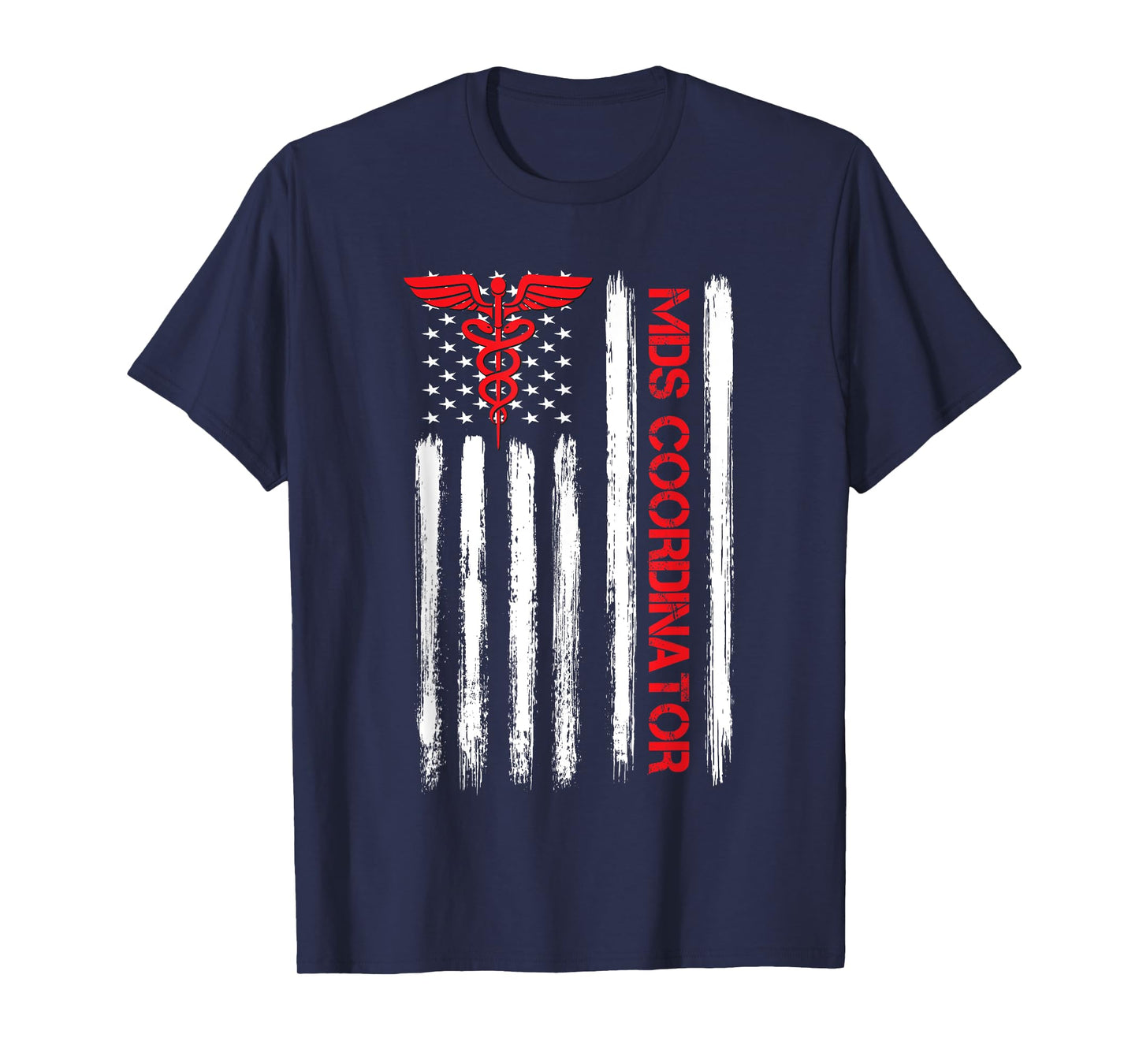 Mds Coordinator Nurse American Flag RN Registered Nurse T-Shirt