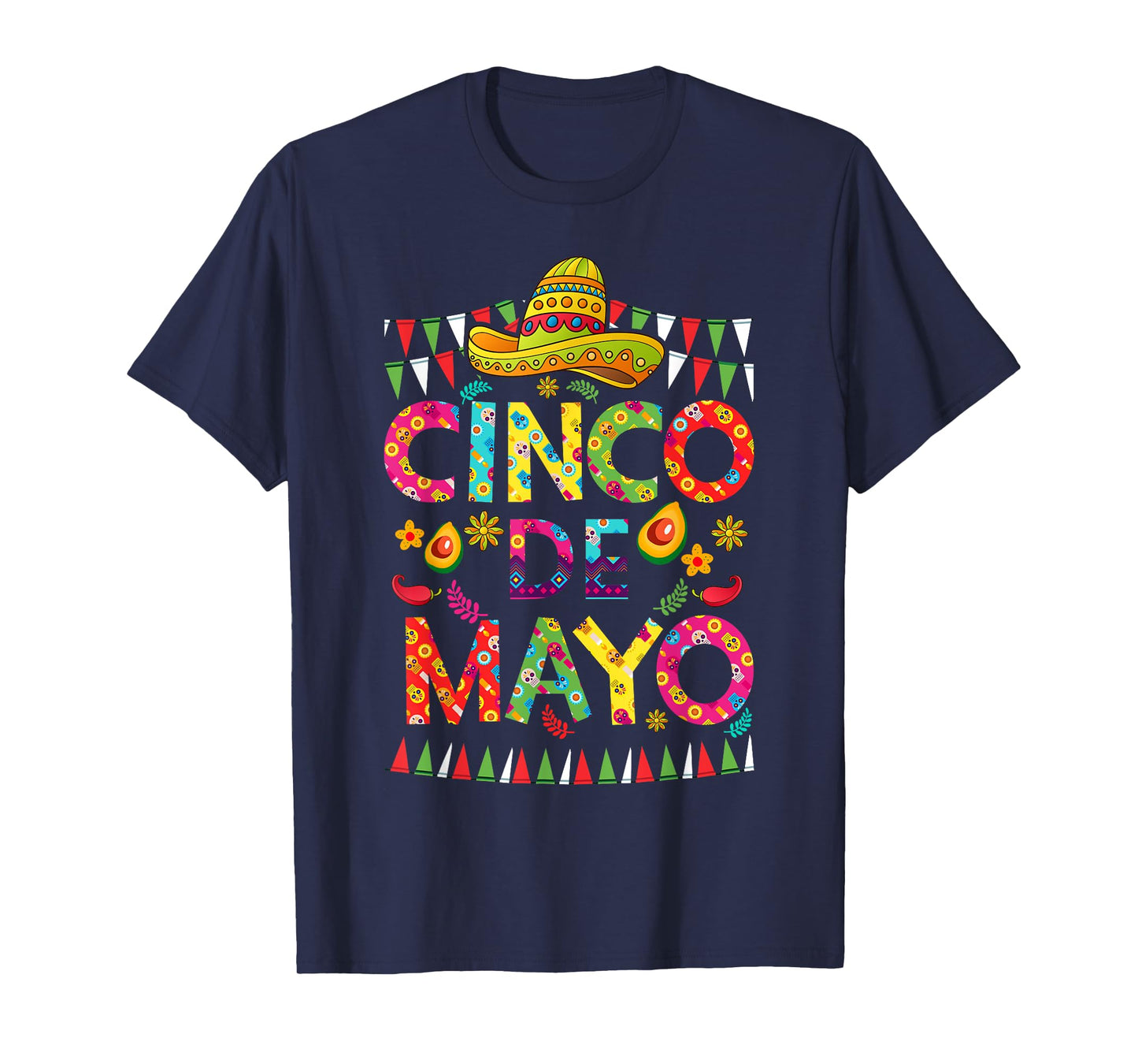 Cinco De Mayo Mexican Fiesta Squad 5 De Mayo For Mexican Men T-Shirt