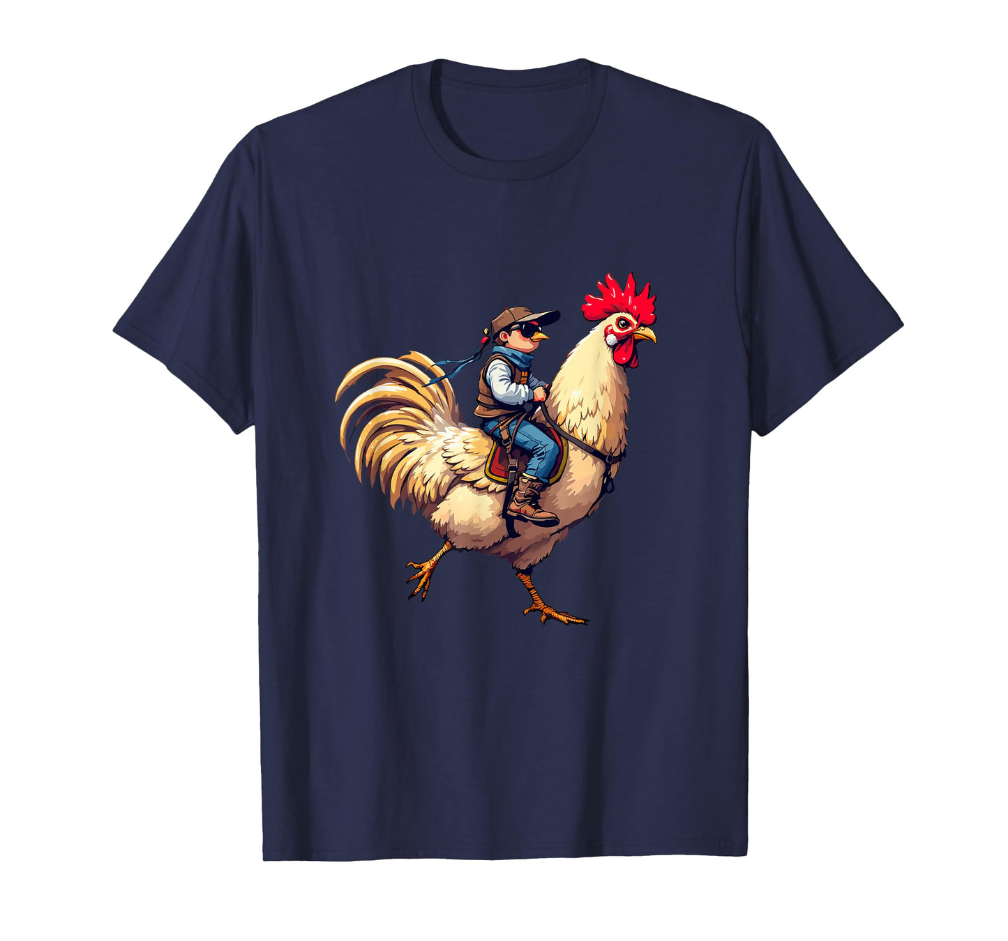 Funny "F-Caw-F" Chicken shirts funny meme vibes graphic tees T-Shirt