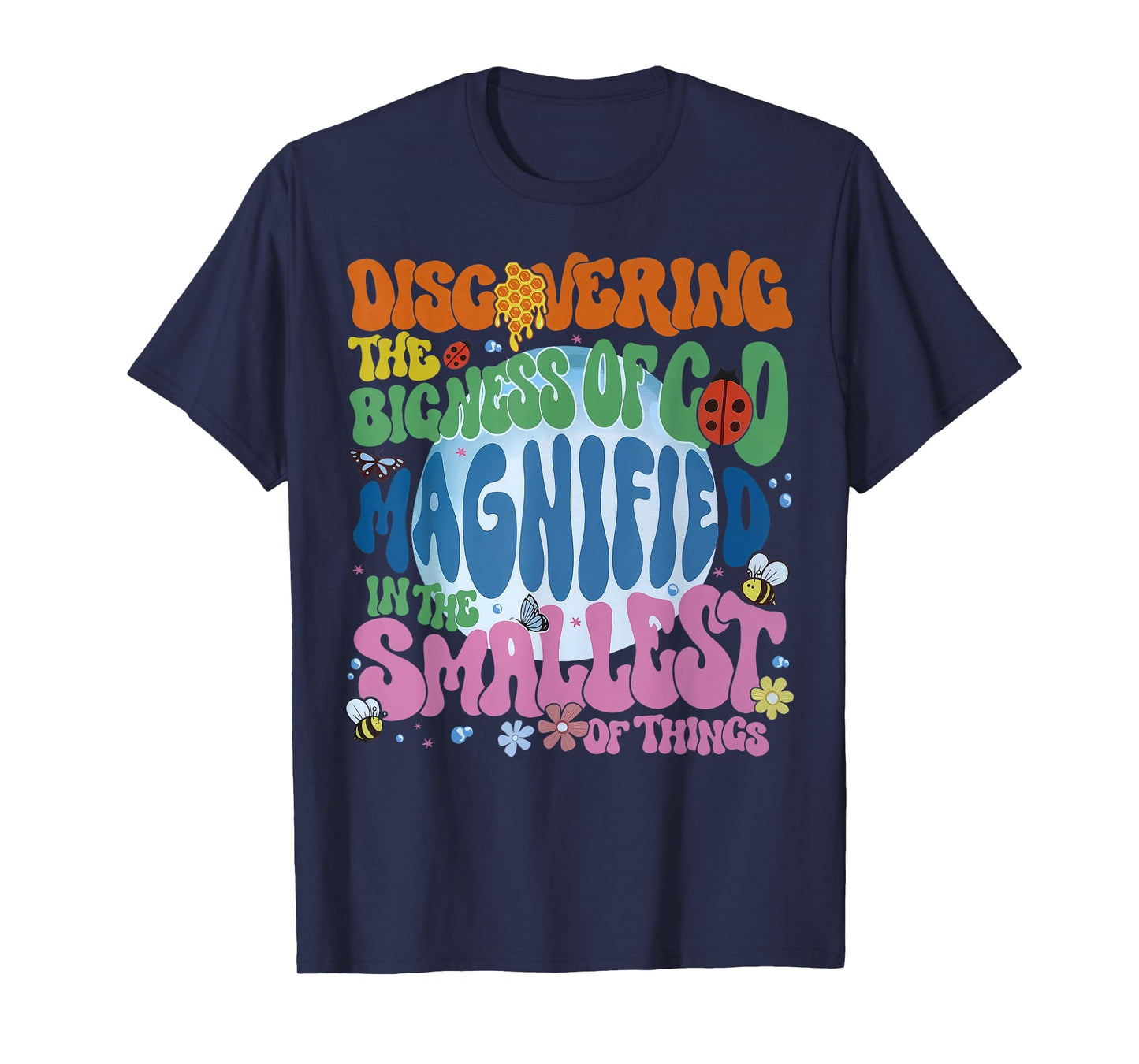 VBS 2025 Magnified Discovering the Bigness of God Christian T-Shirt