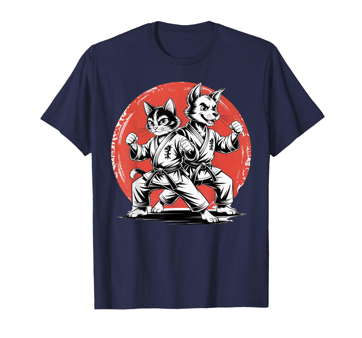 Karate Cat Dog Karate Gi Karate Japanese Stuff Karate T-Shirt