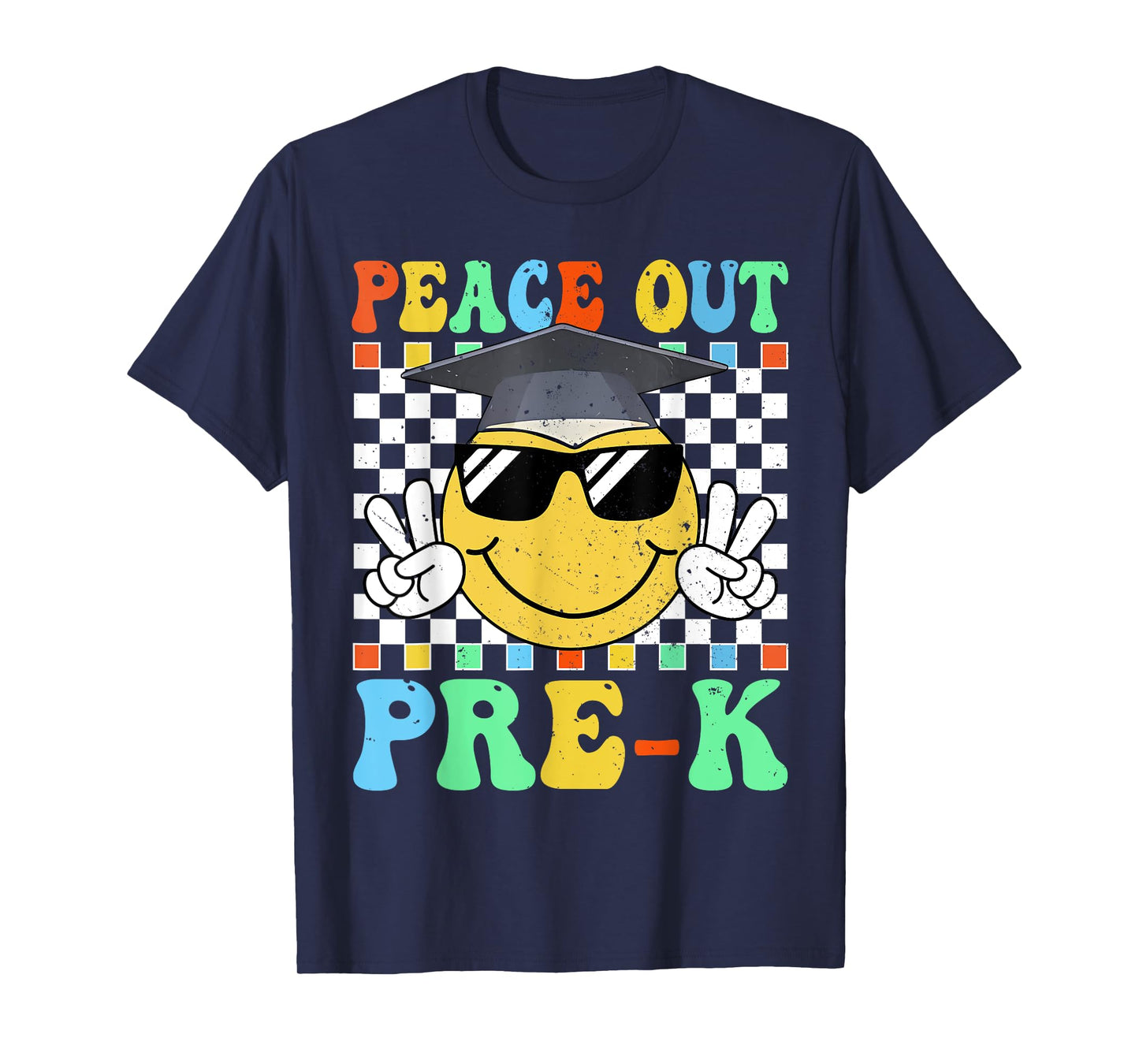 Peace Out Preschool Graduation Pre-K Last Day Of School T-Shirt